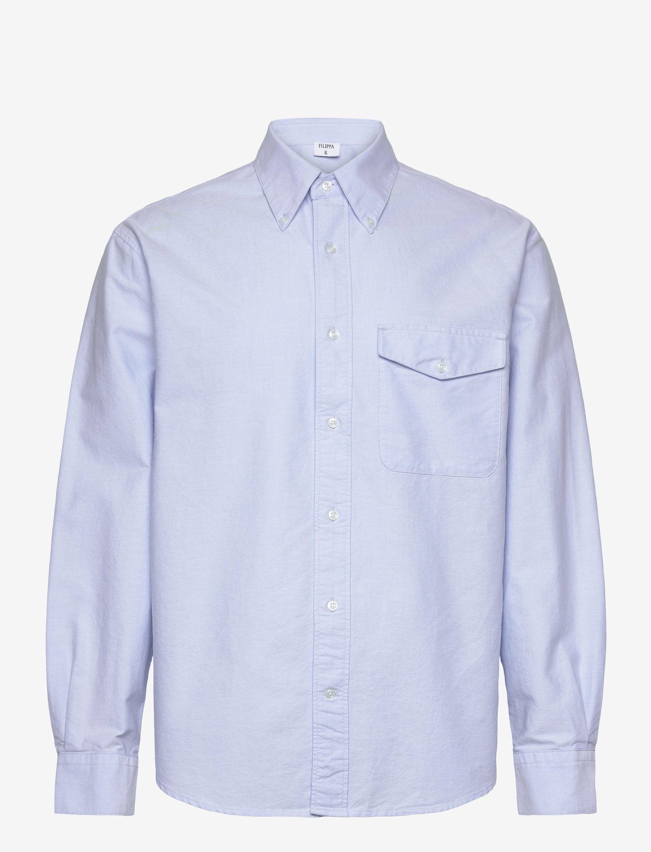 Filippa K - Loose Cotton Oxford Shirt - oxford-skjortor - light blue - 0