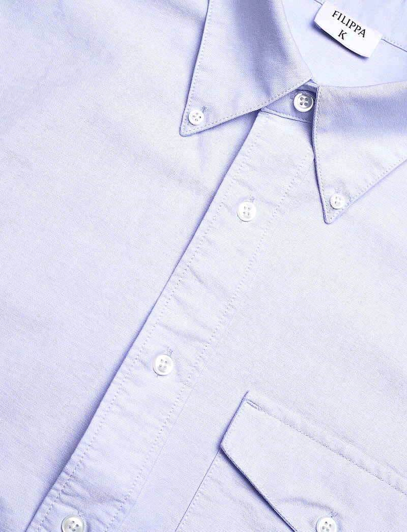 Filippa K - Loose Cotton Oxford Shirt - oxford-skjortor - light blue - 3