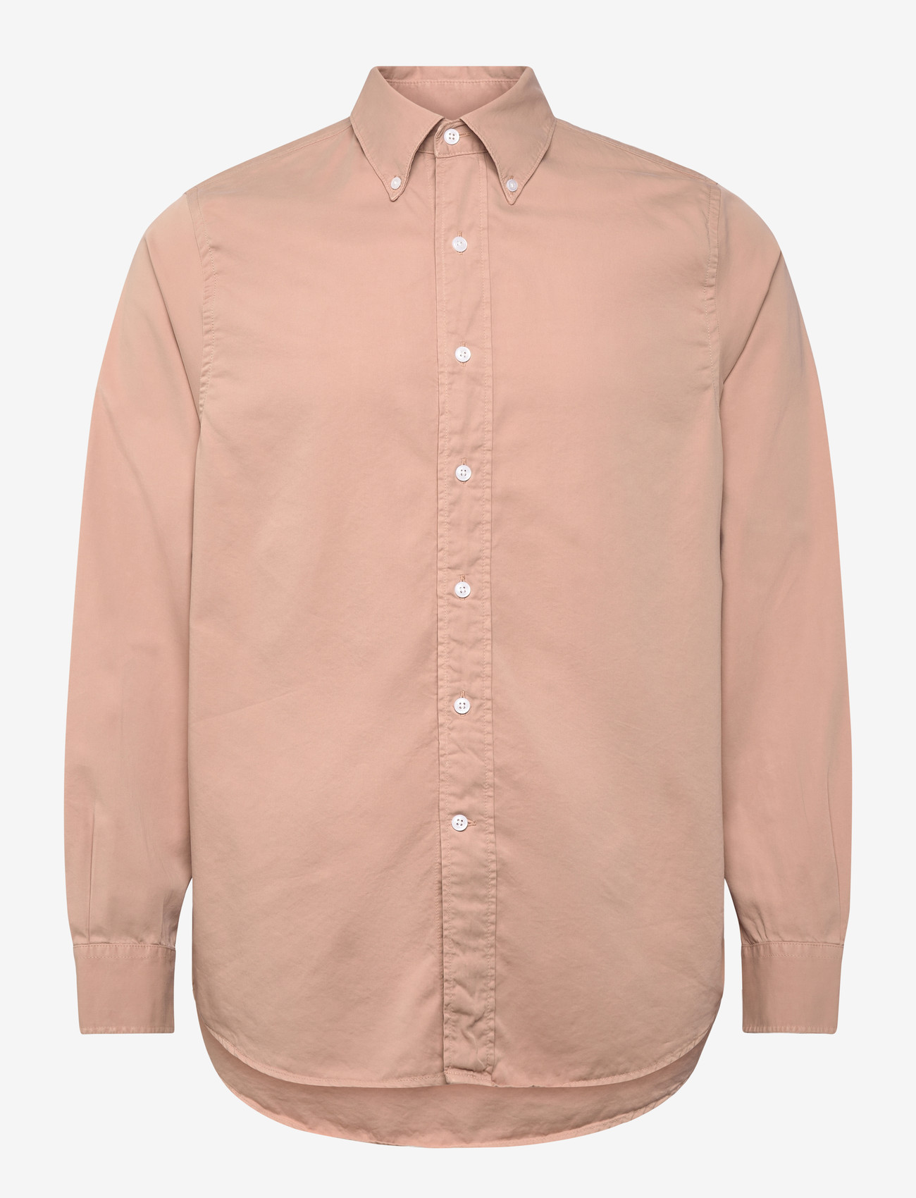 Filippa K - Tailored Button Down Shirt - basic skjortor - cashmere beige - 0