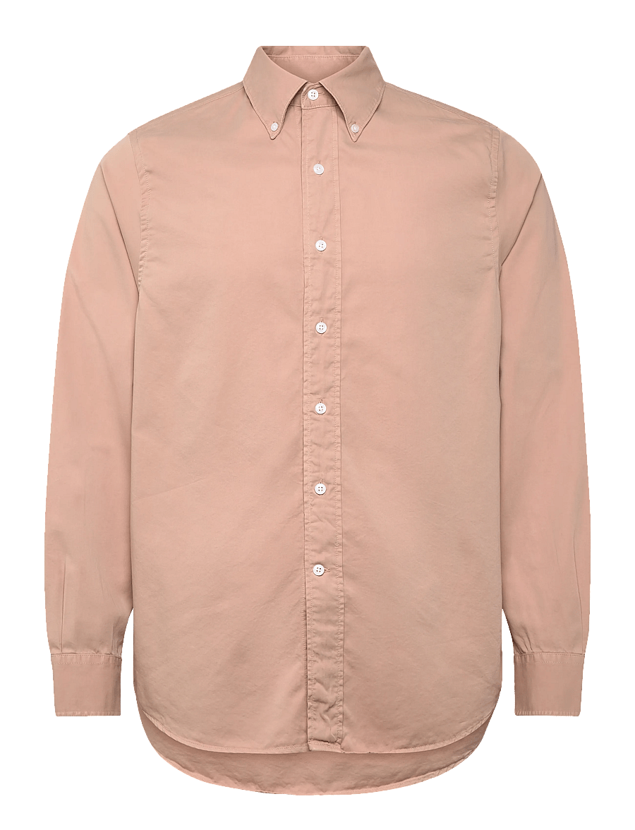 Filippa K - Tailored Button Down Shirt - basic-hemden - cashmere beige - 0