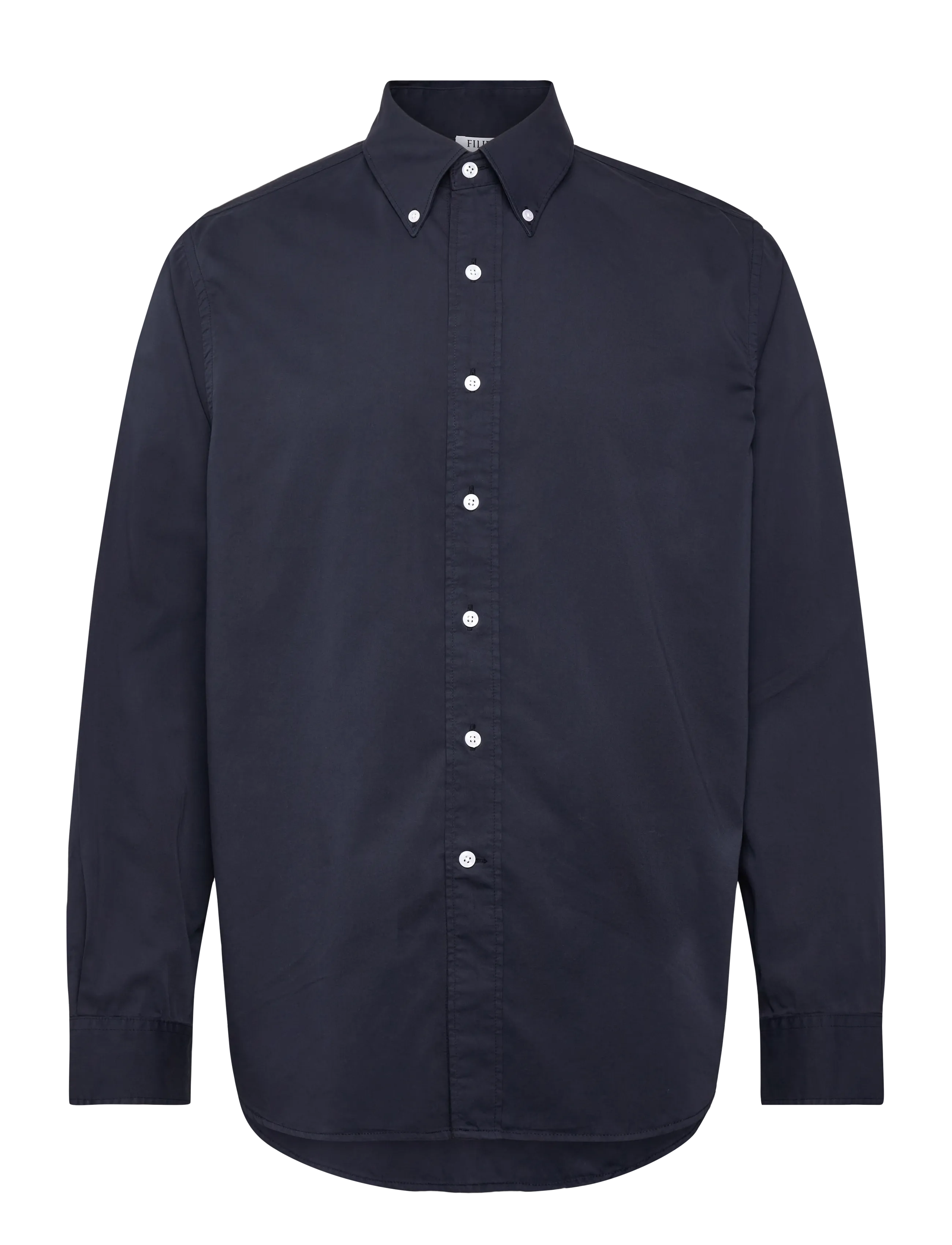 Tailored Button Down Shirt - NAVY