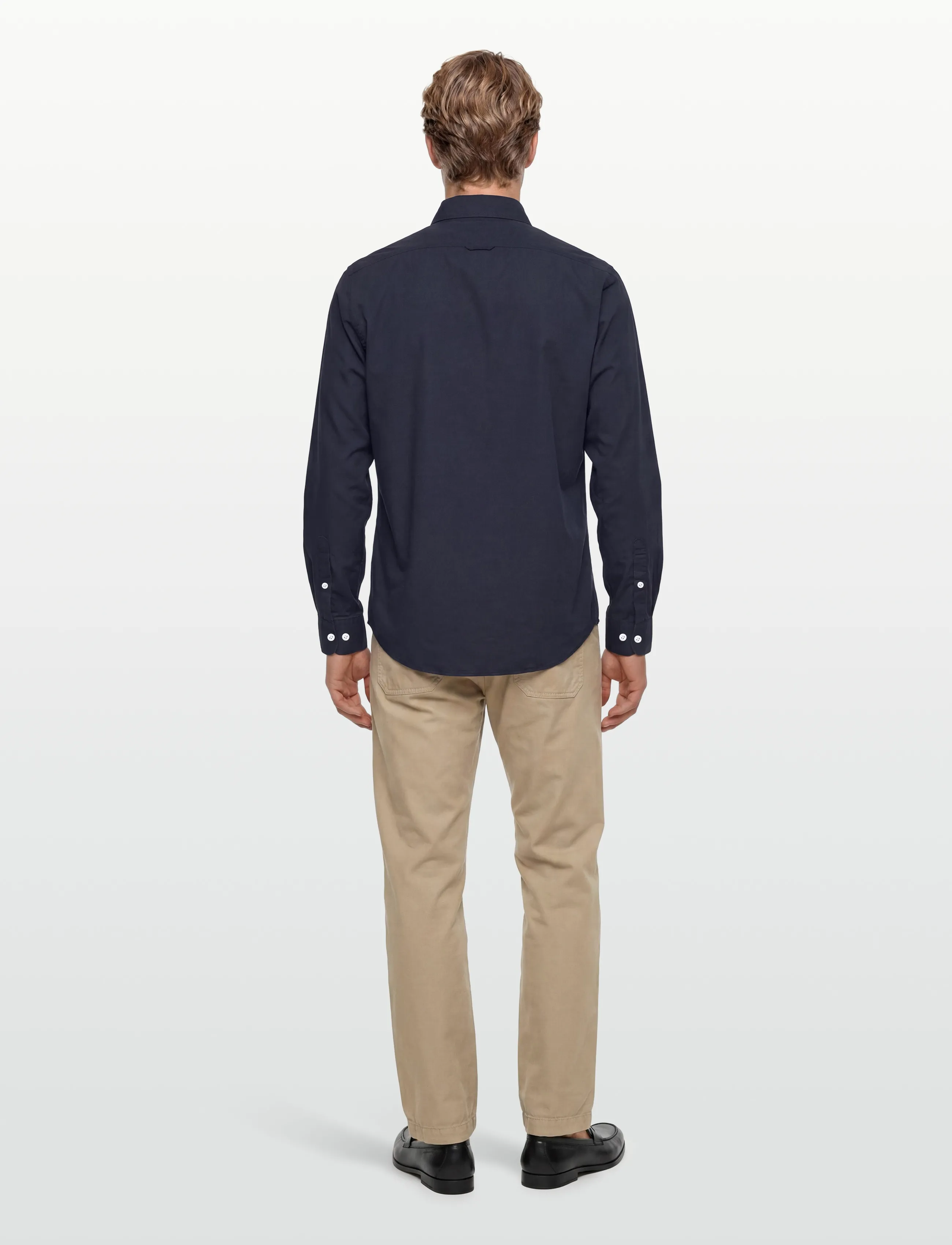 Filippa K - Tailored Button Down Shirt - laisvalaikio marškiniai - navy - 4