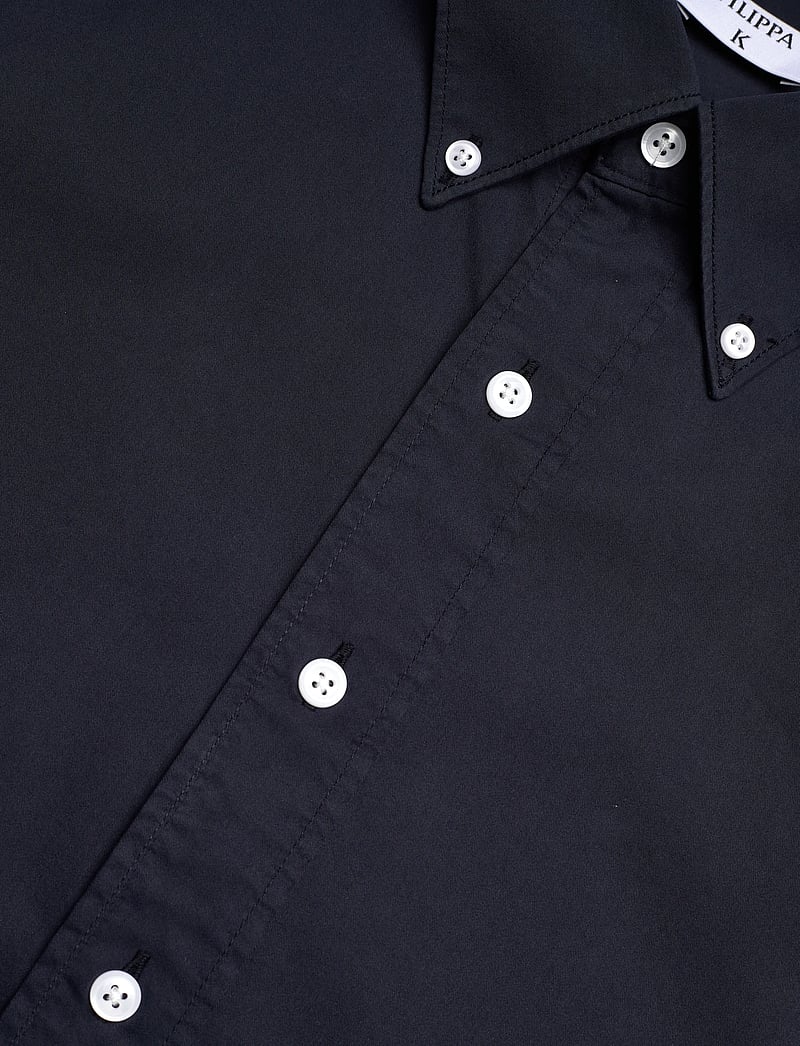 Filippa K - Tailored Button Down Shirt - basic-hemden - navy - 3