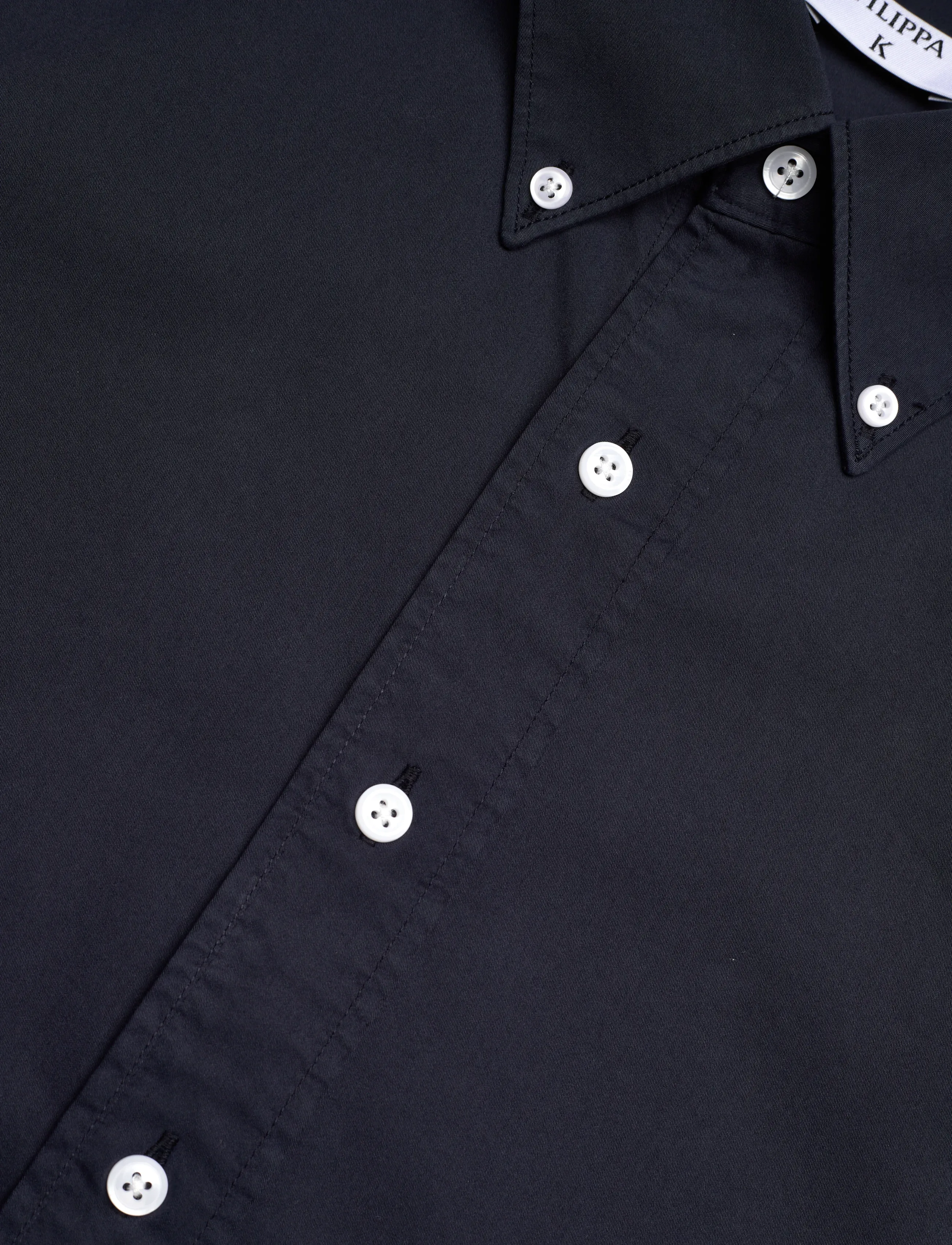 Filippa K - Tailored Button Down Shirt - tavalised t-särgid - navy - 3