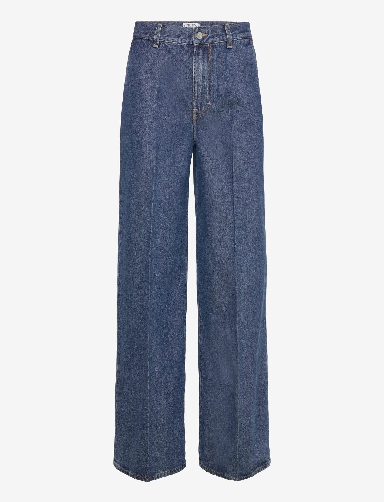 Filippa K - Wide Leg Jeans - wide leg jeans - washed mid - 0