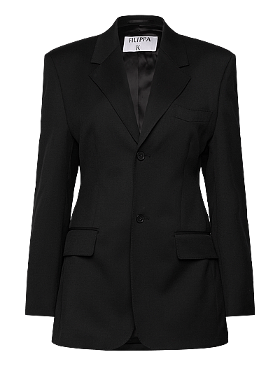 Filippa K Tailored Hourglass Blazer - Filippa K - BLACK / black