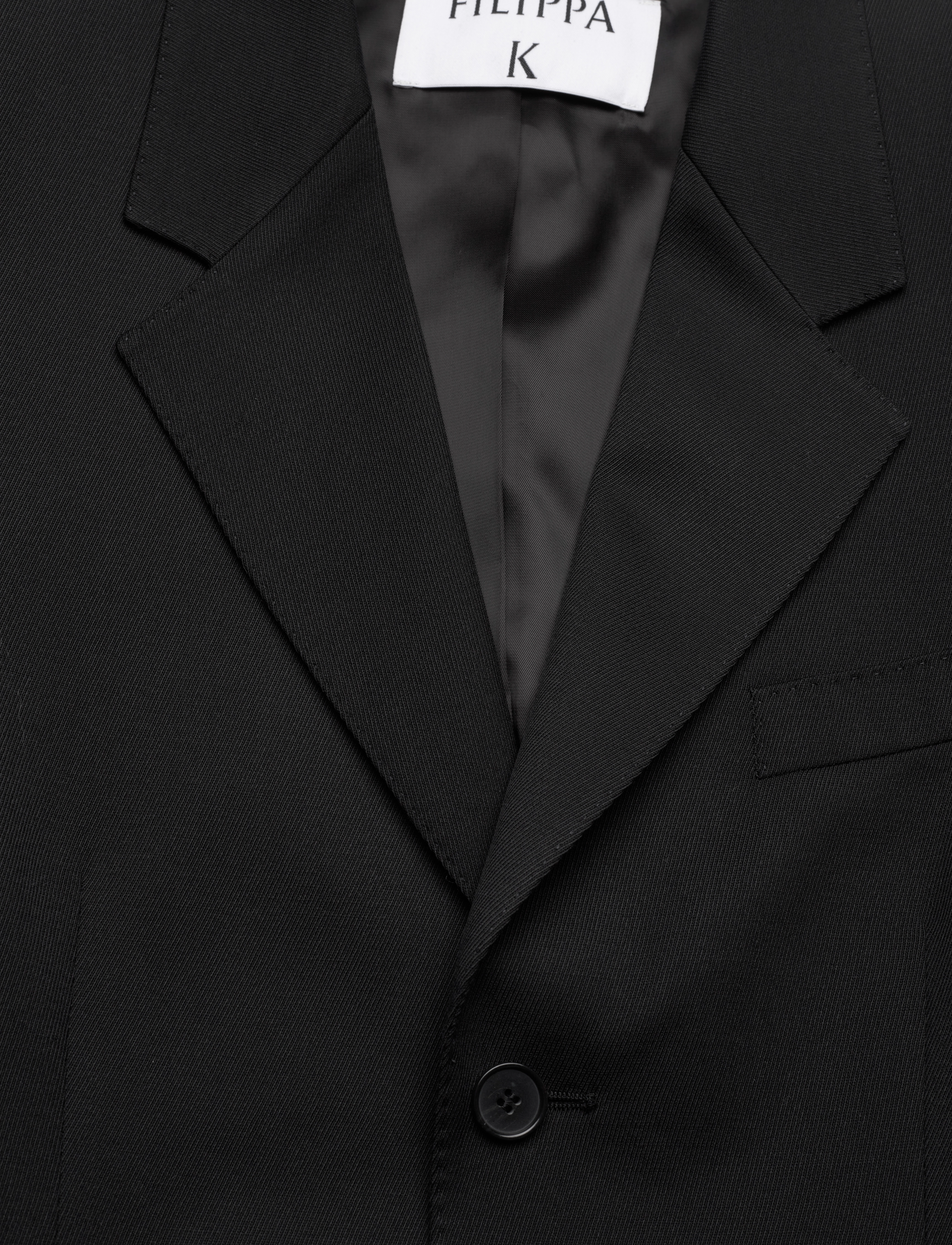 Filippa K - Tailored Hourglass Blazer - juhlamuotia outlet-hintaan - black - 2