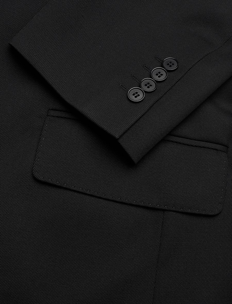 Filippa K - Tailored Hourglass Blazer - einreihige blazer - black - 3