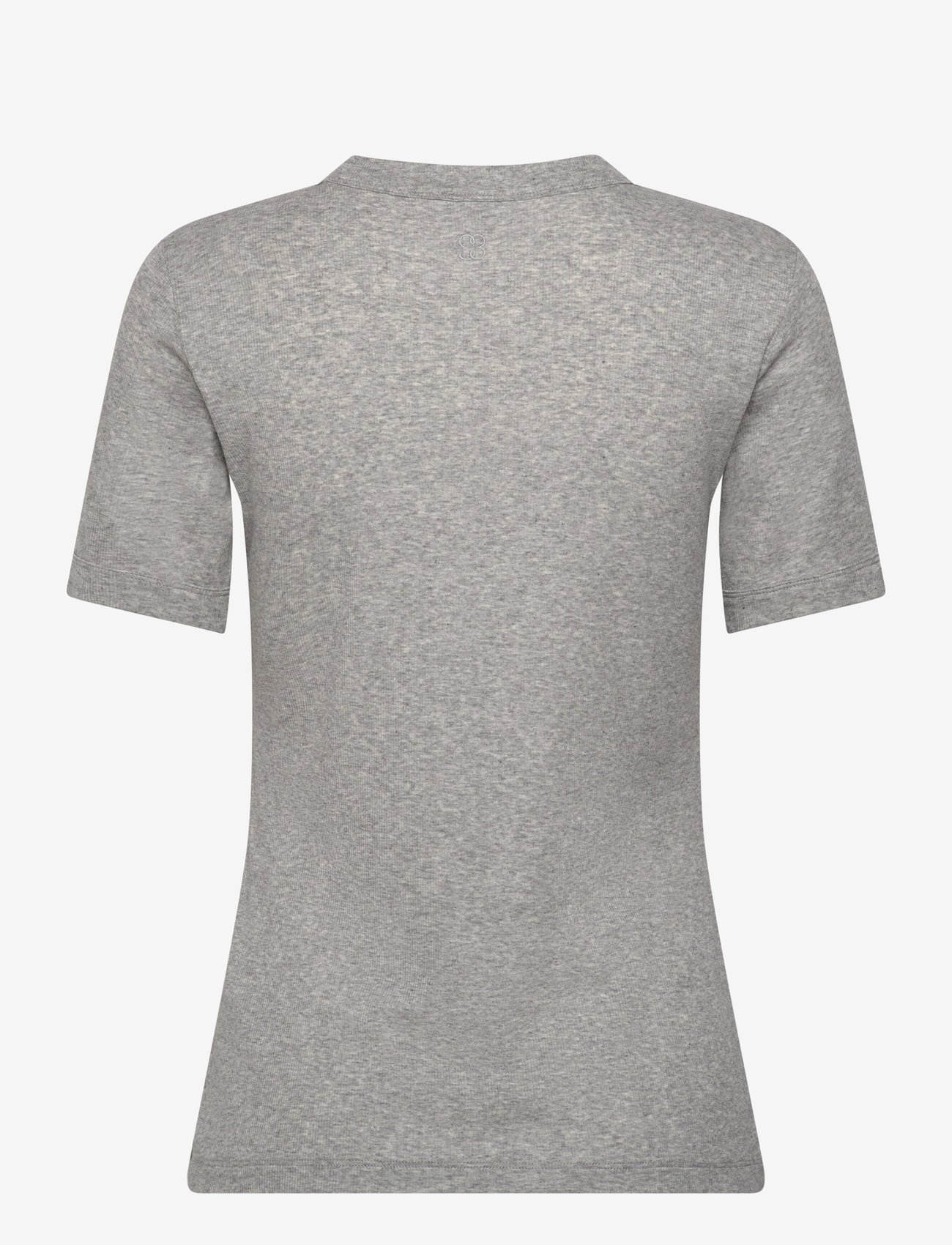 Filippa K - Soft Rib Tee - light grey - 1
