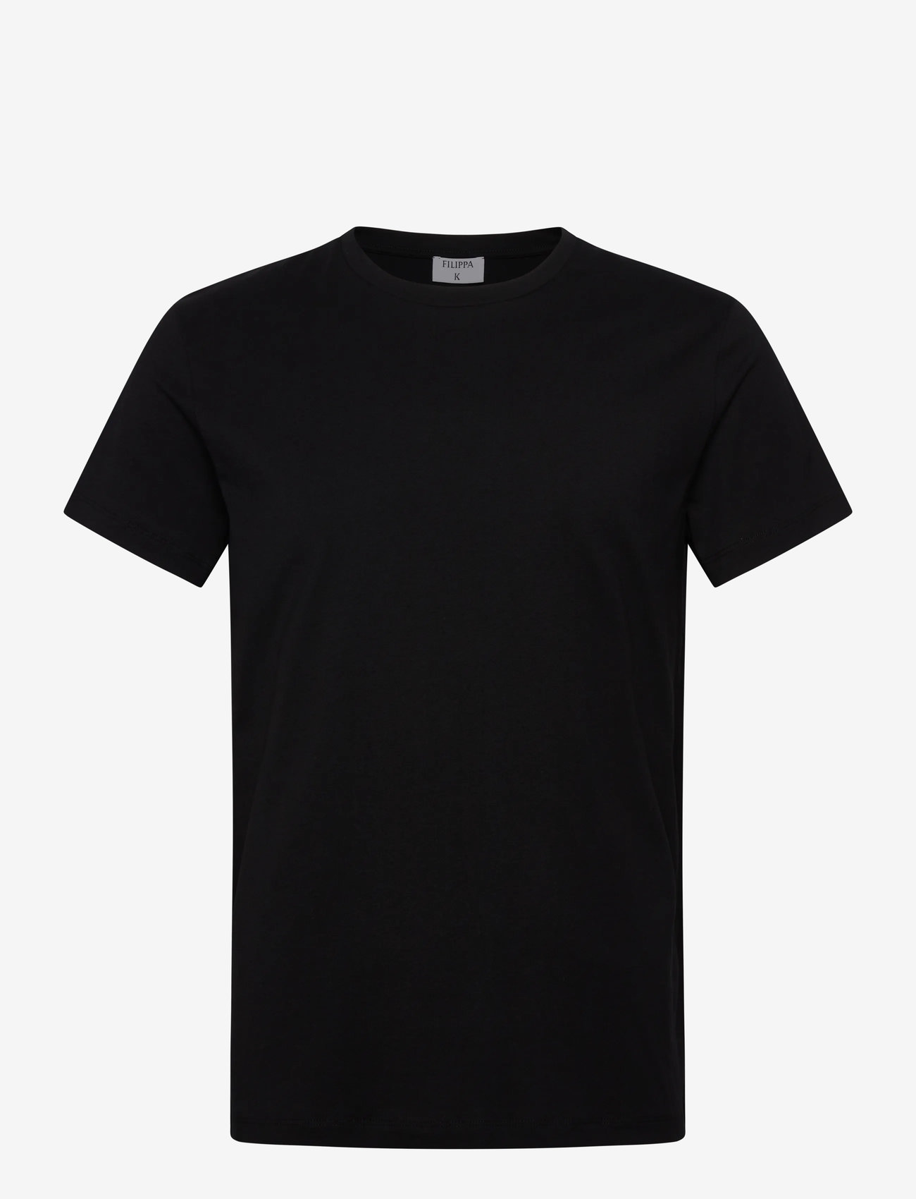 Filippa K - Lightweight Cotton Tee - efterårstøj - black - 0