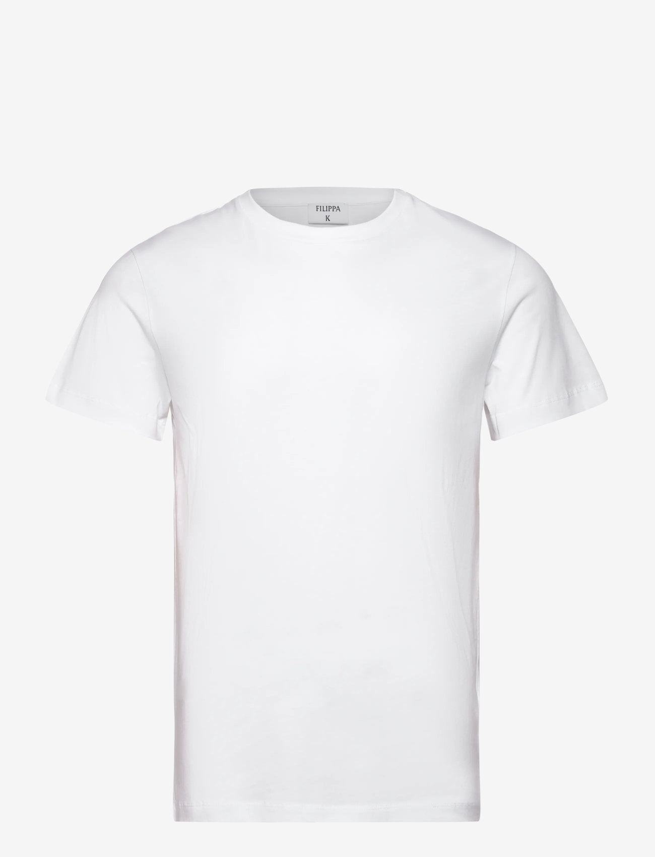 Filippa K - Lightweight Cotton Tee - efterårstøj - white - 0