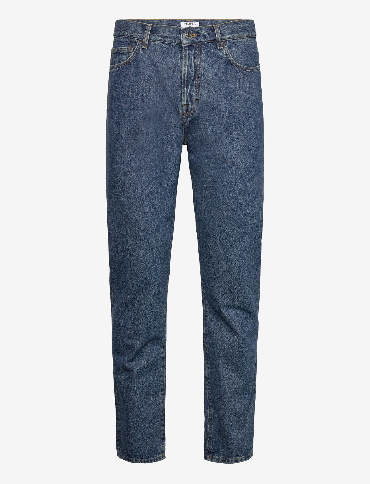 Filippa K - Tapered Cropped Jeans - tapered jeans - washed mid - 0