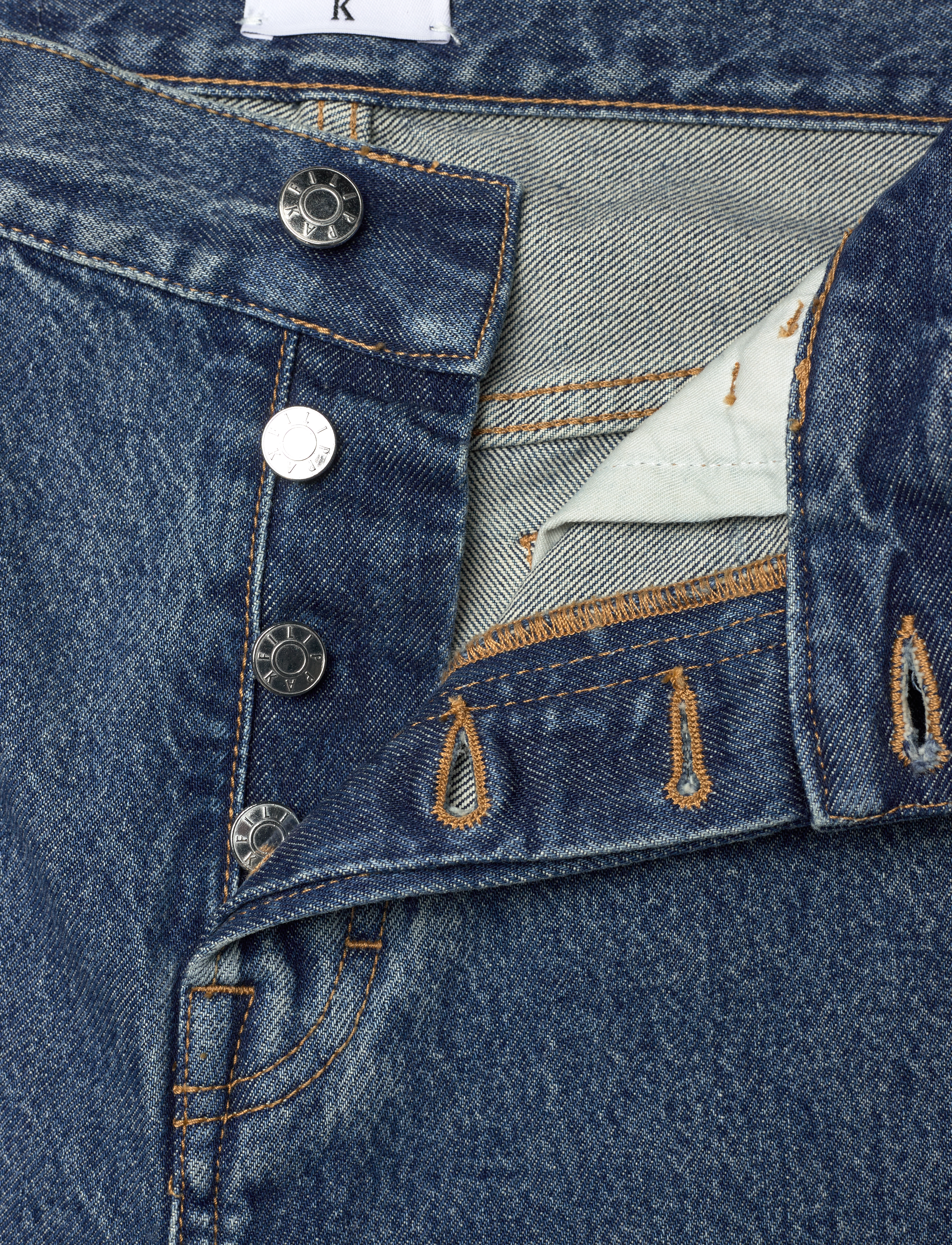 Filippa K - Tapered Cropped Jeans - washed mid - 3