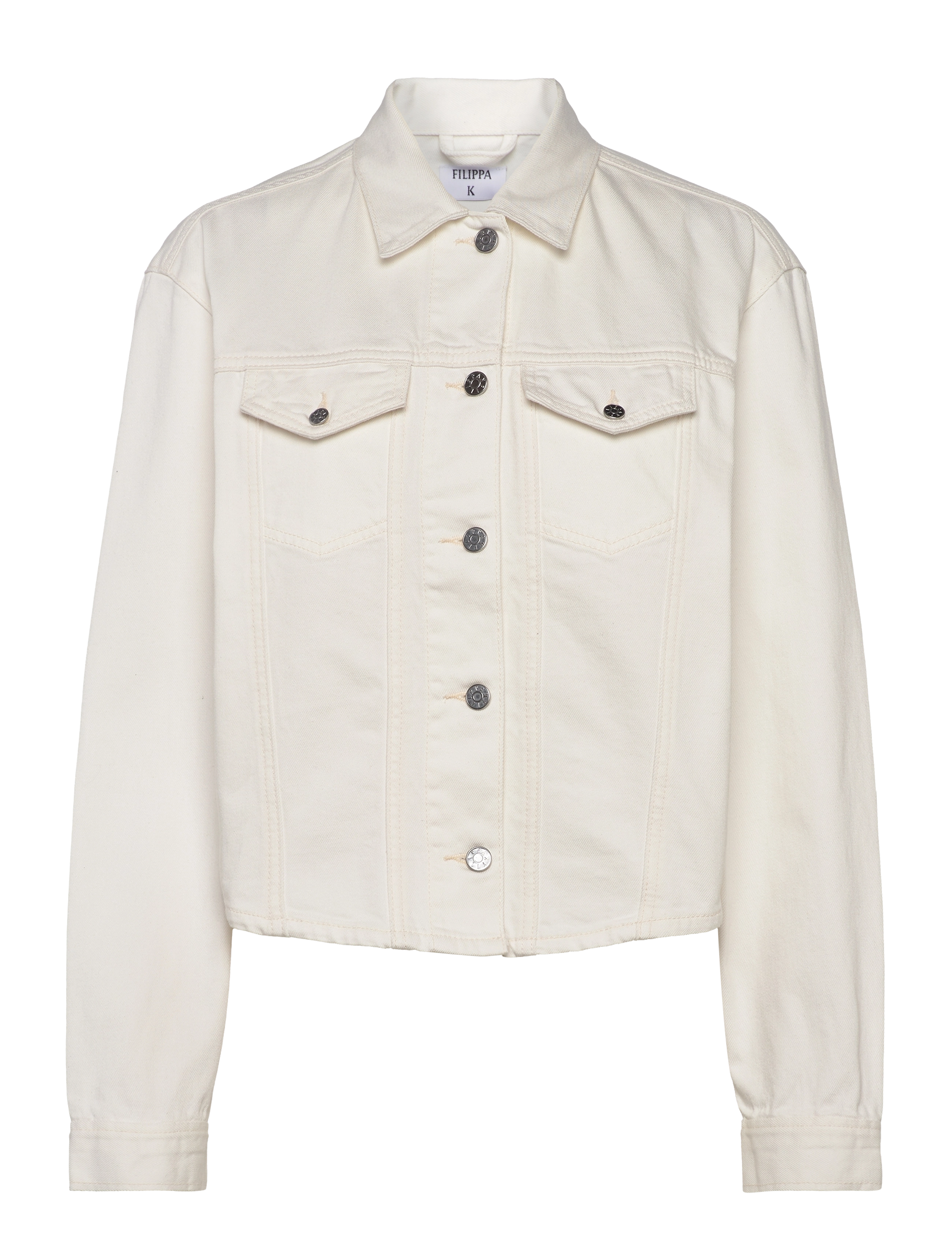 FILIPPA K Denim Shirt Cream - 38 - Damen