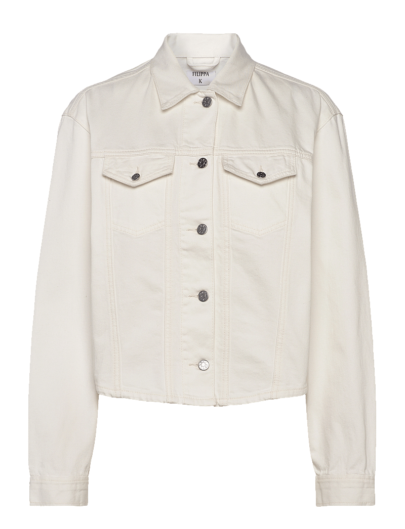 Filippa K - Denim Shirt - jeansjacken - ecru wash - 0