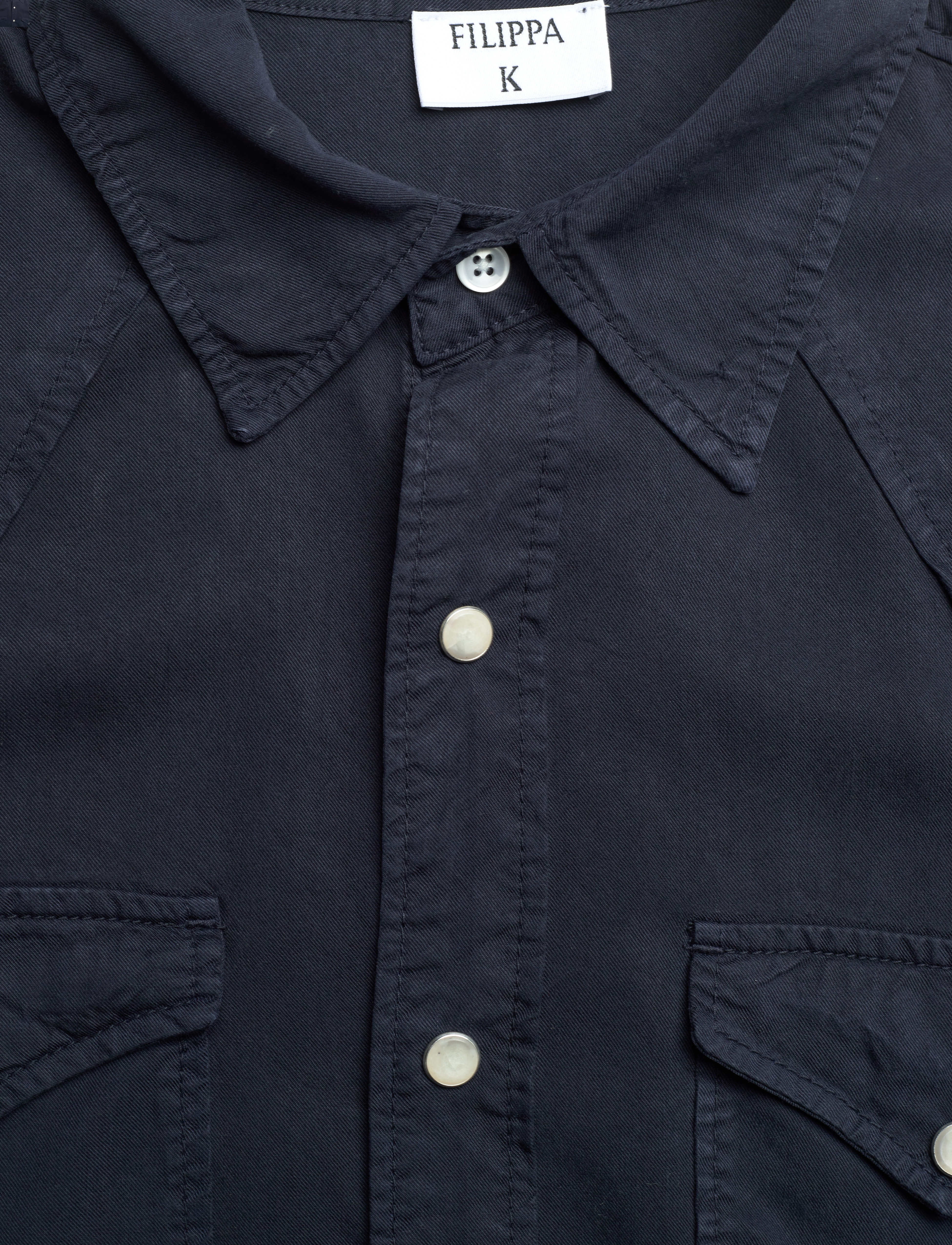 Filippa K - Western Shirt - navy - 2