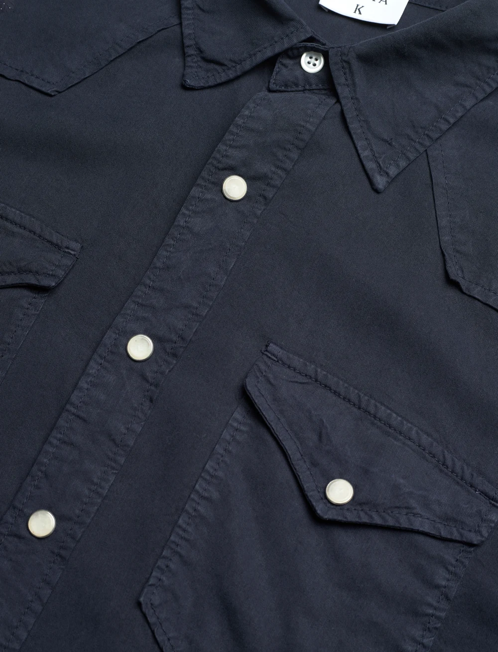 Filippa K - Western Shirt - vabaajasärgid - navy - 3