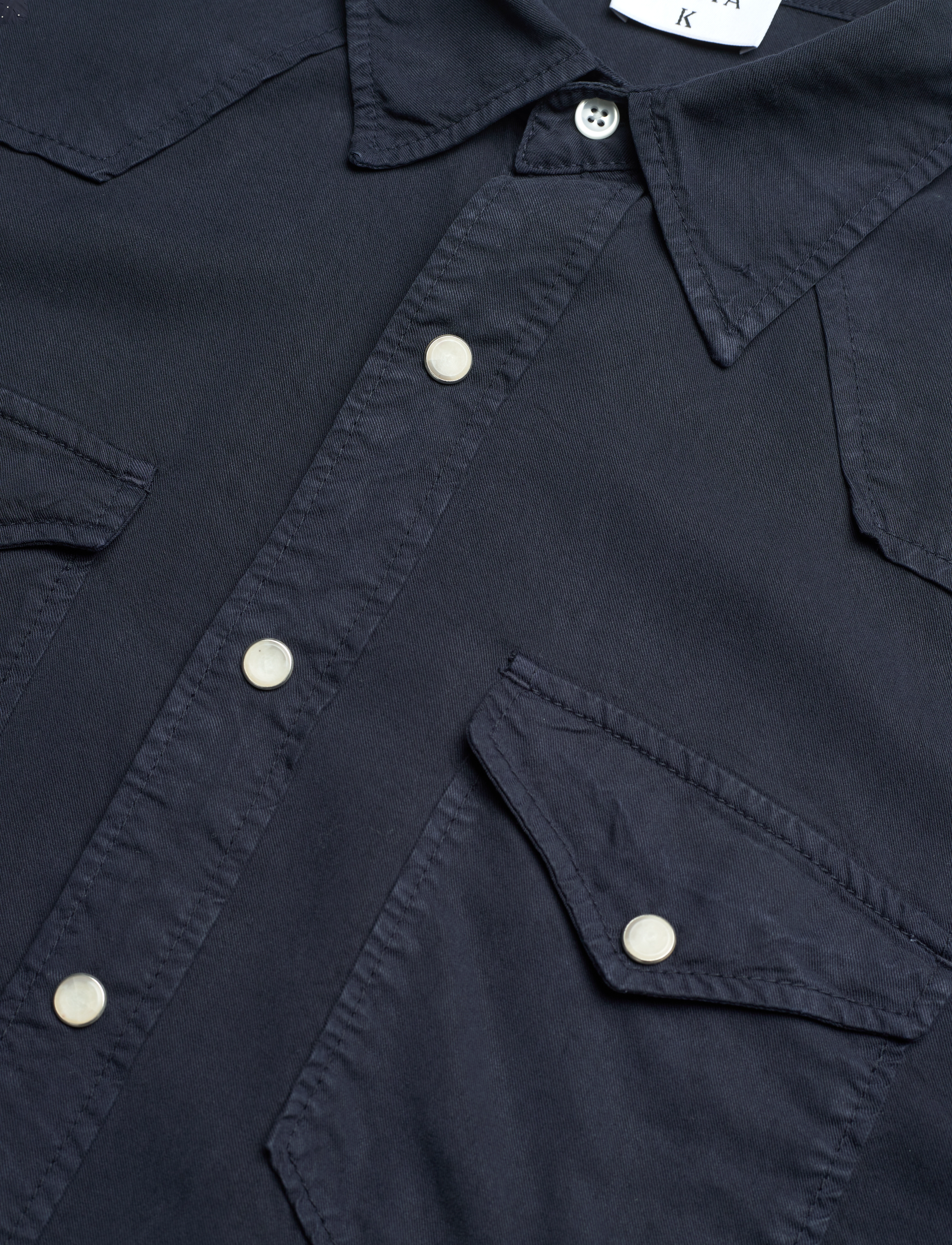 Filippa K - Western Shirt - navy - 3