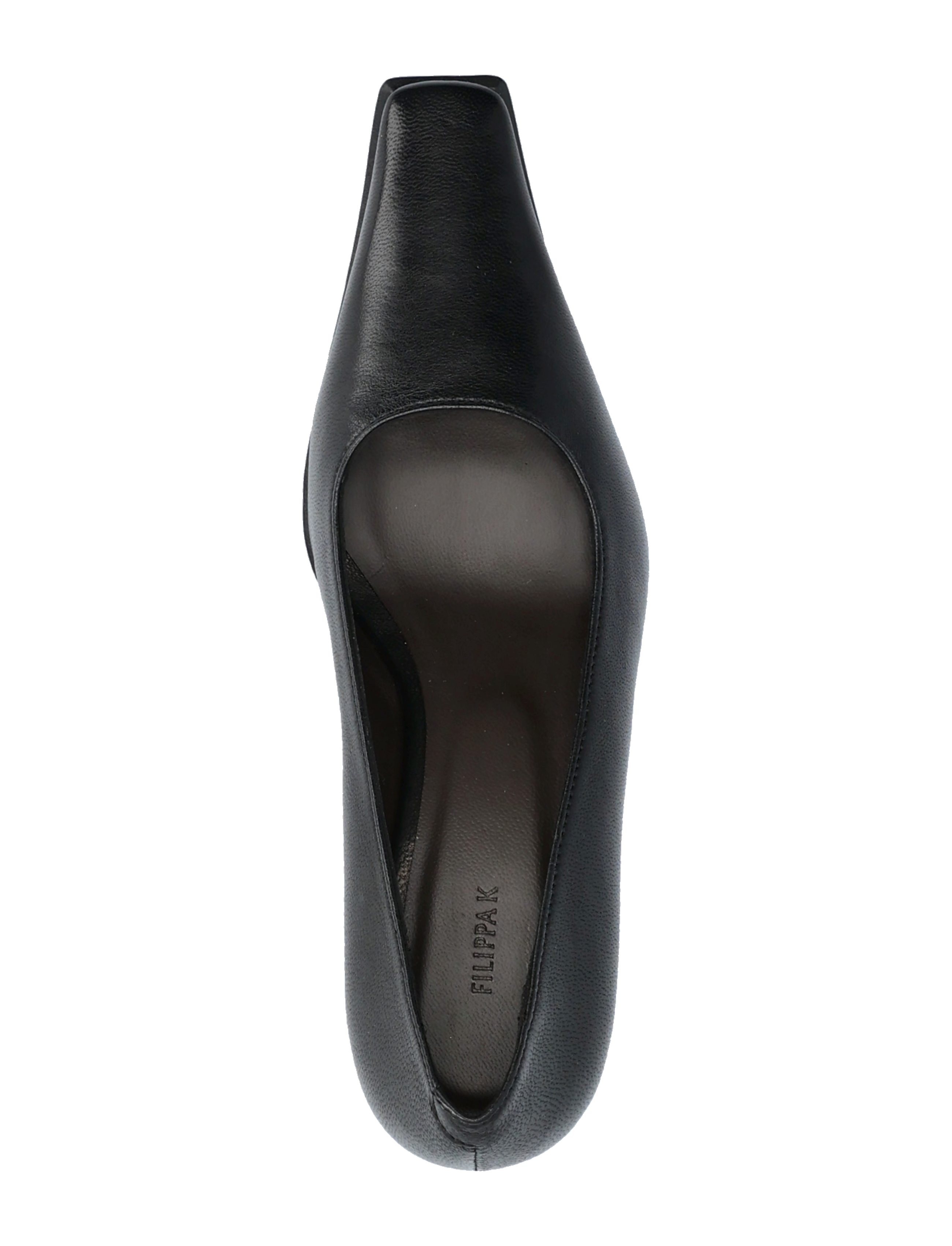 Filippa K - Square Toe Pumps - vakarėlių drabužiai išparduotuvių kainomis - black - 3