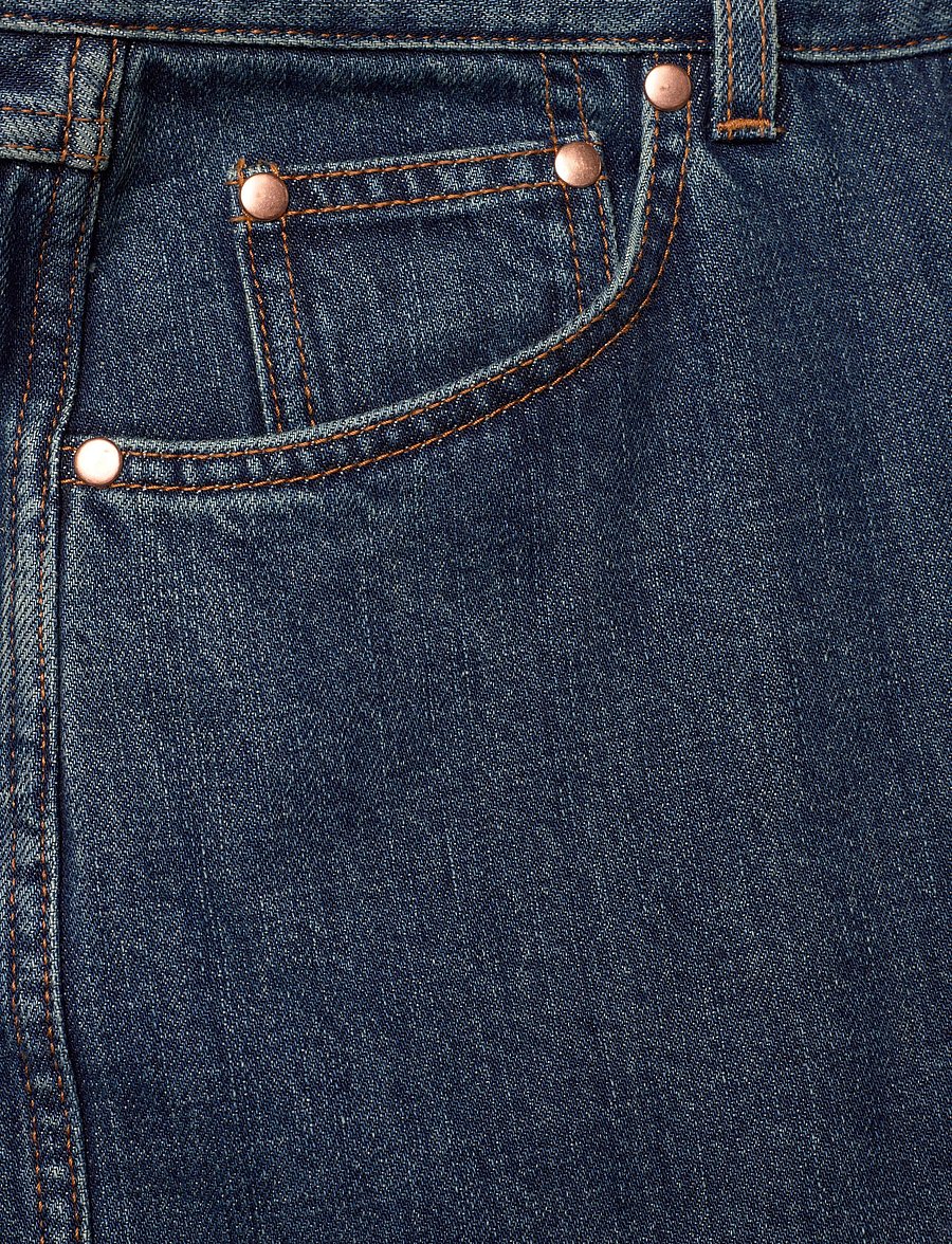 Filippa K - High Waisted Cropped Jeans - straight jeans - washed mid blue - 5