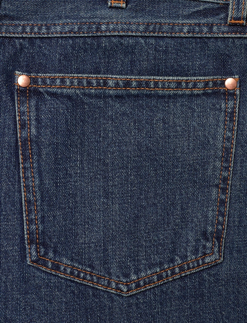 Filippa K - High Waisted Cropped Jeans - straight jeans - washed mid blue - 4