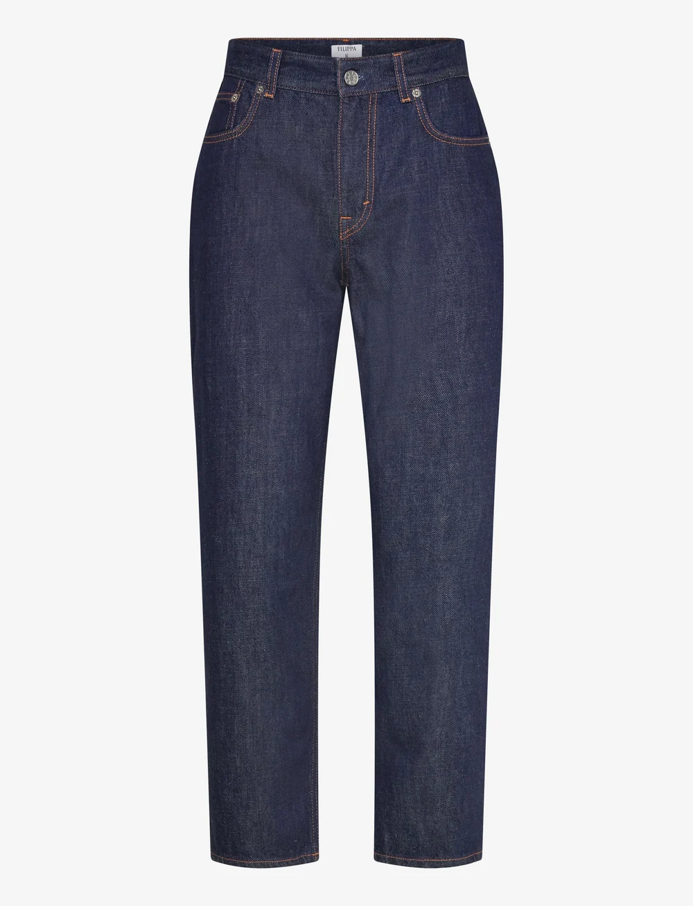 Filippa K - Cropped Tapered Jeans - tapered jeans - rinsed blue wash - 0