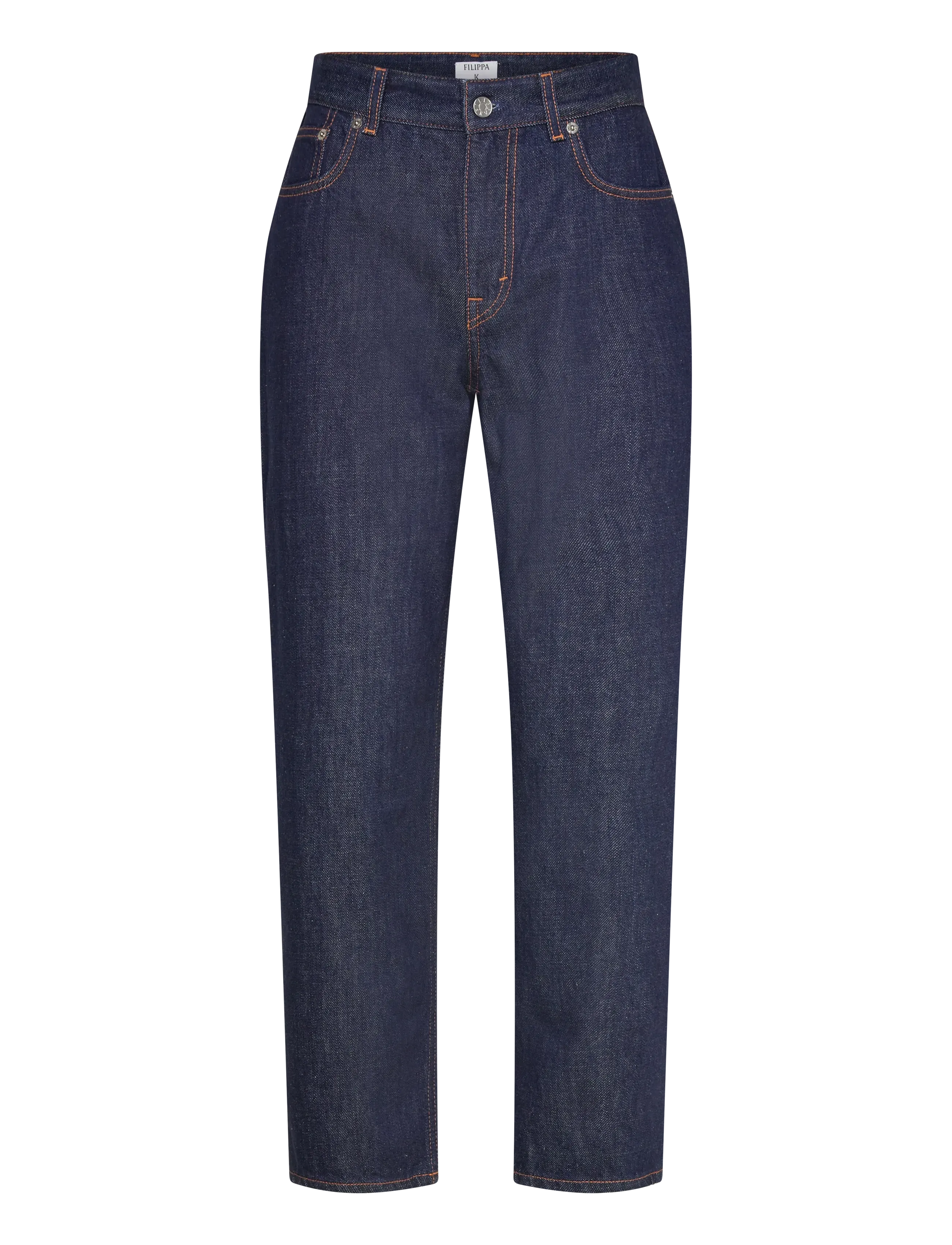 Filippa K Cropped Tapered Jeans - Tøj - RINSED BLUE WASH / navy