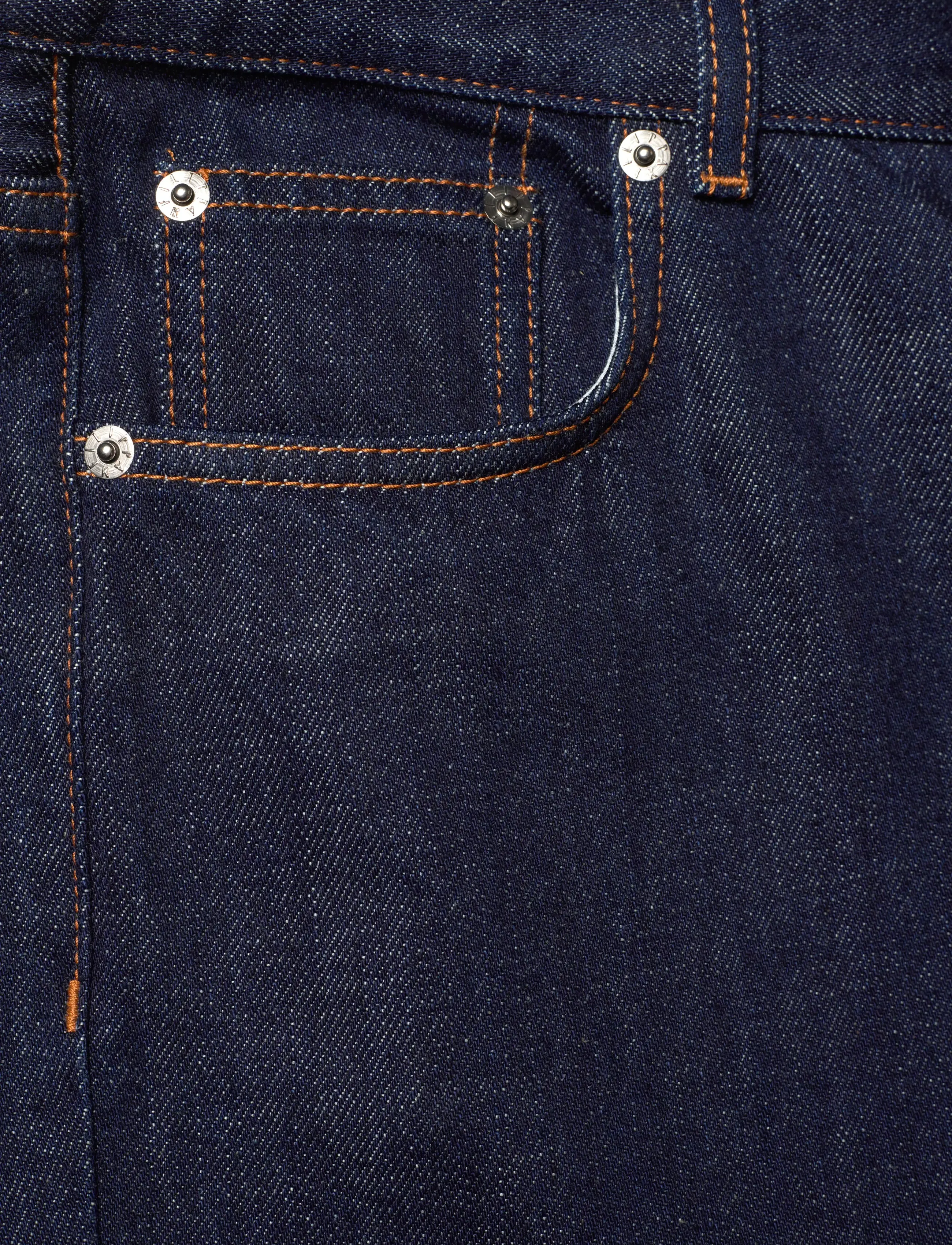 Filippa K - Cropped Tapered Jeans - tapered jeans - rinsed blue wash - 2