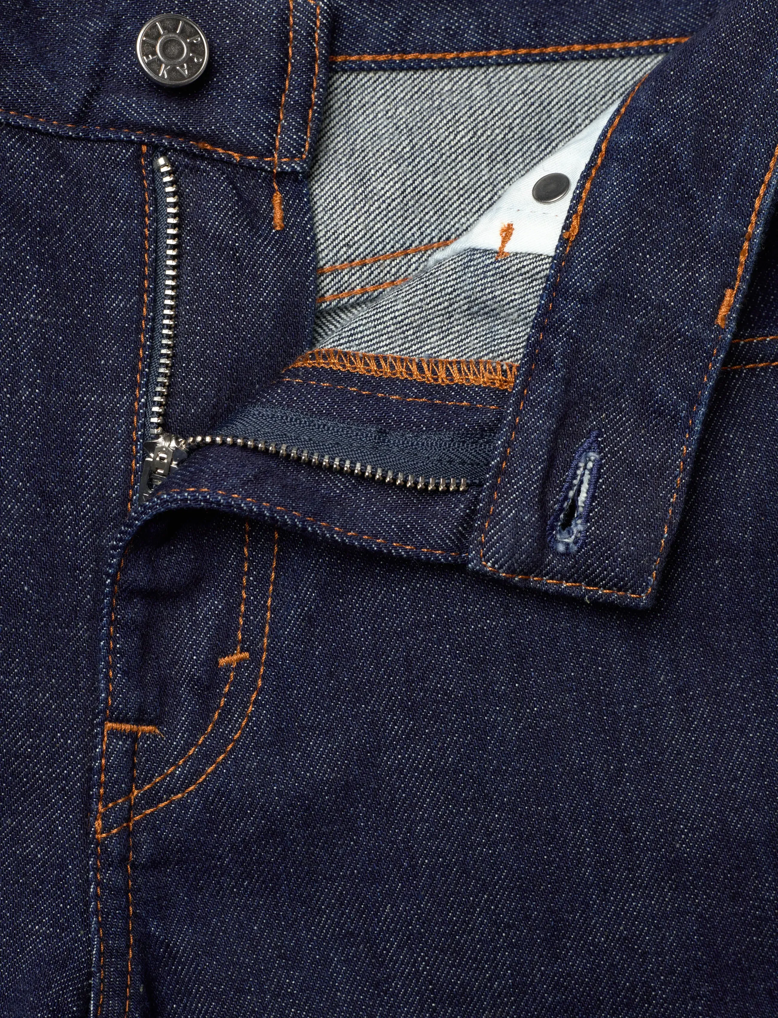 Filippa K - Cropped Tapered Jeans - tapered jeans - rinsed blue wash - 3