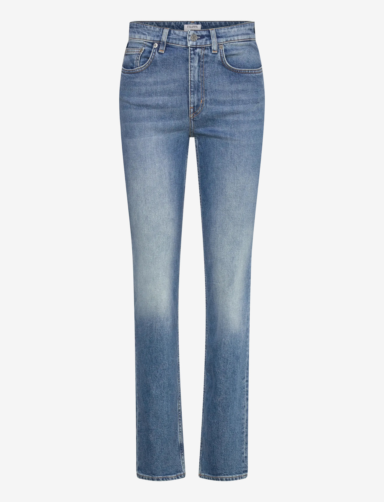 Filippa K - Stella Classic Jeans - slim jeans - washed mid blue - 0