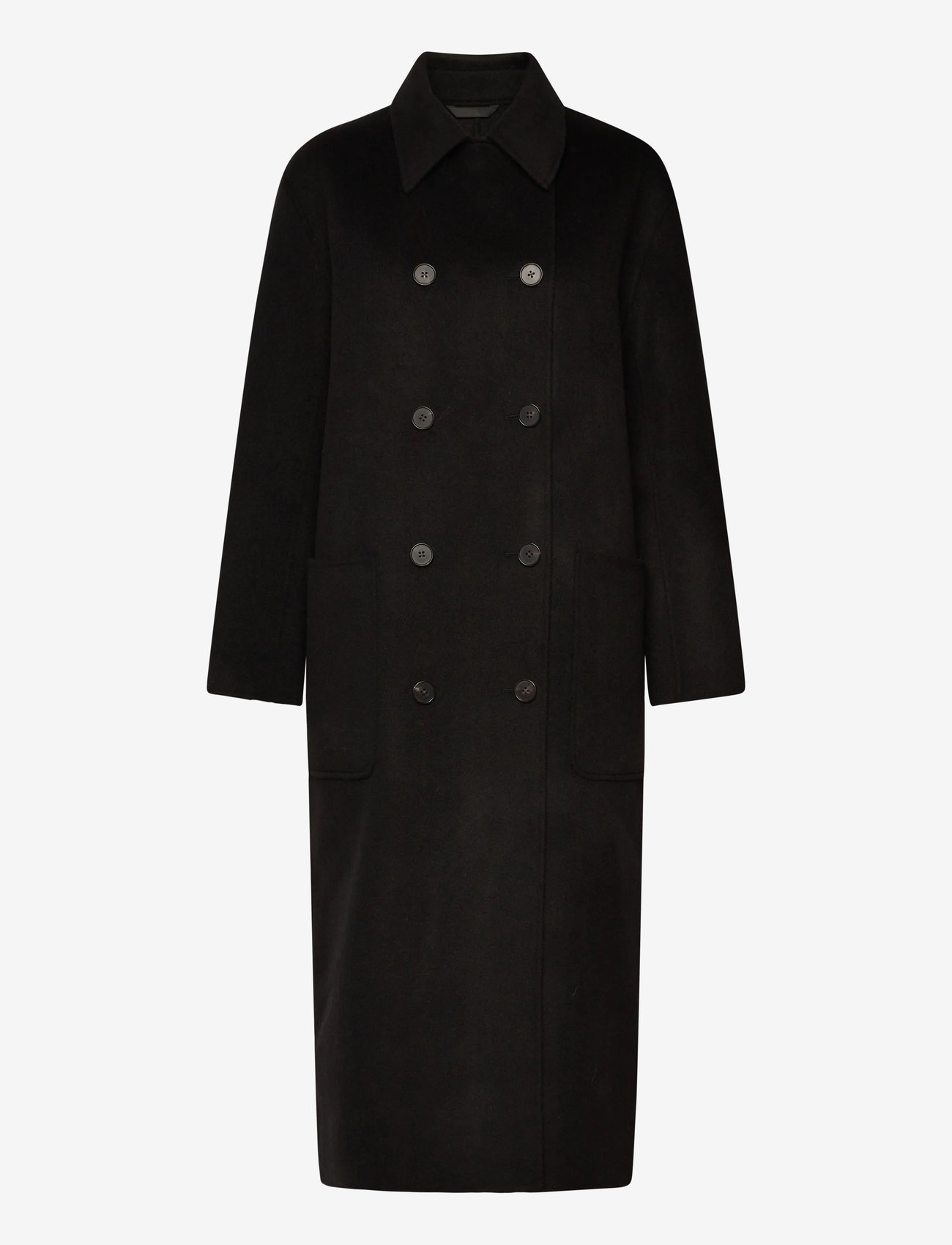Filippa K - amelia doublé coat - Üleriided - black - 0