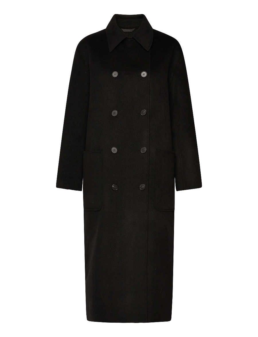 Filippa K - Amelia Doublé Coat - vinterjackor - black - 0