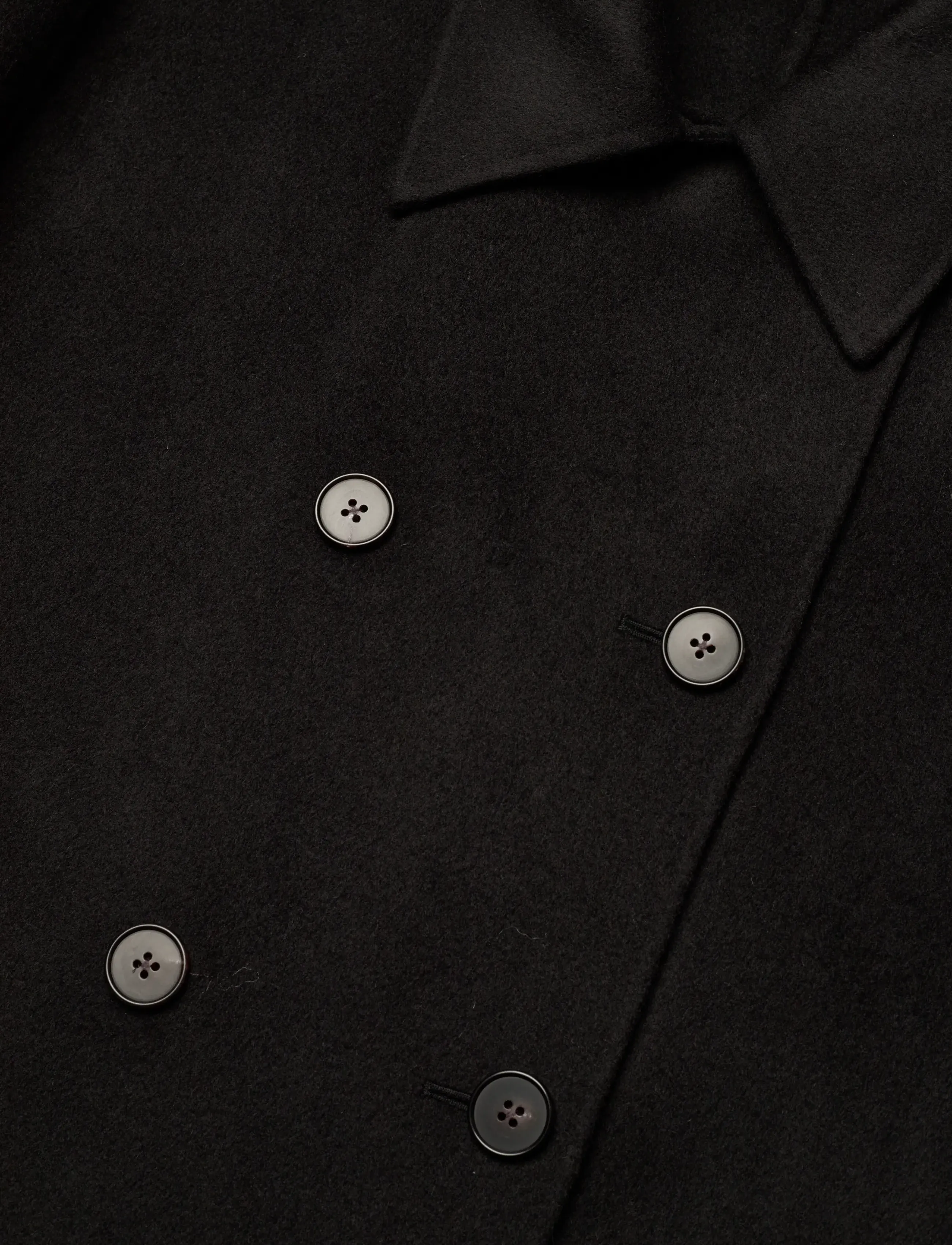 Filippa K - Amelia Doublé Coat - wollmäntel - black - 2