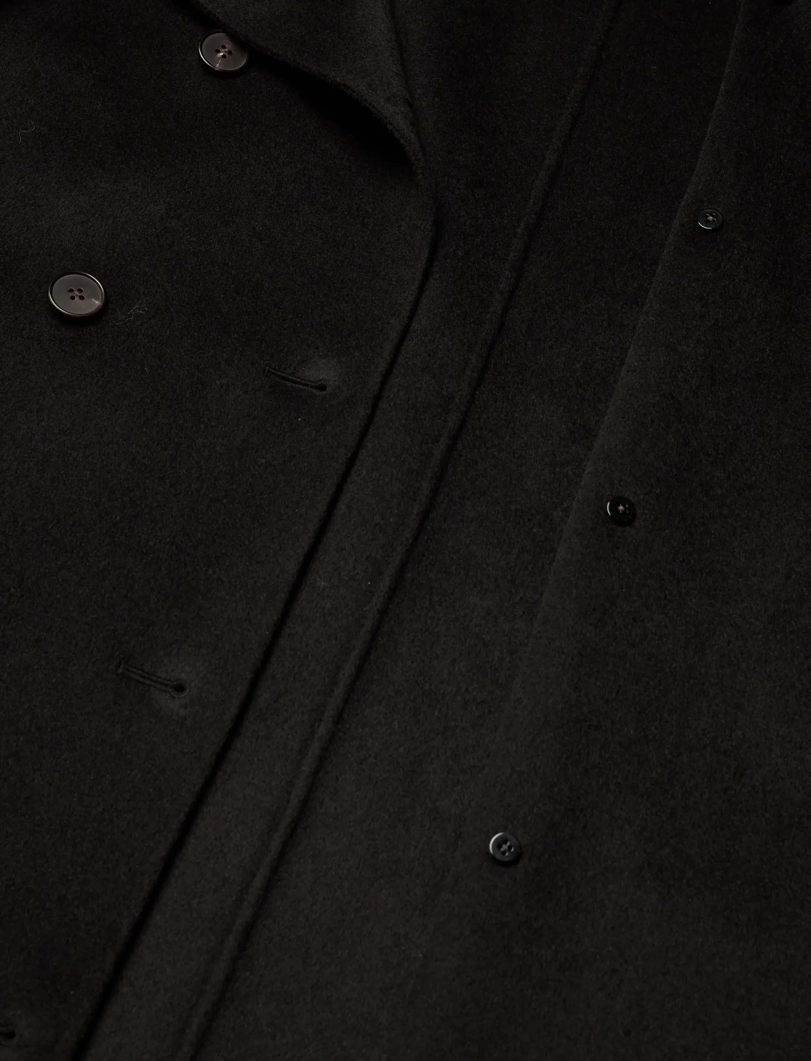 Filippa K - Amelia Doublé Coat - wollmäntel - black - 4