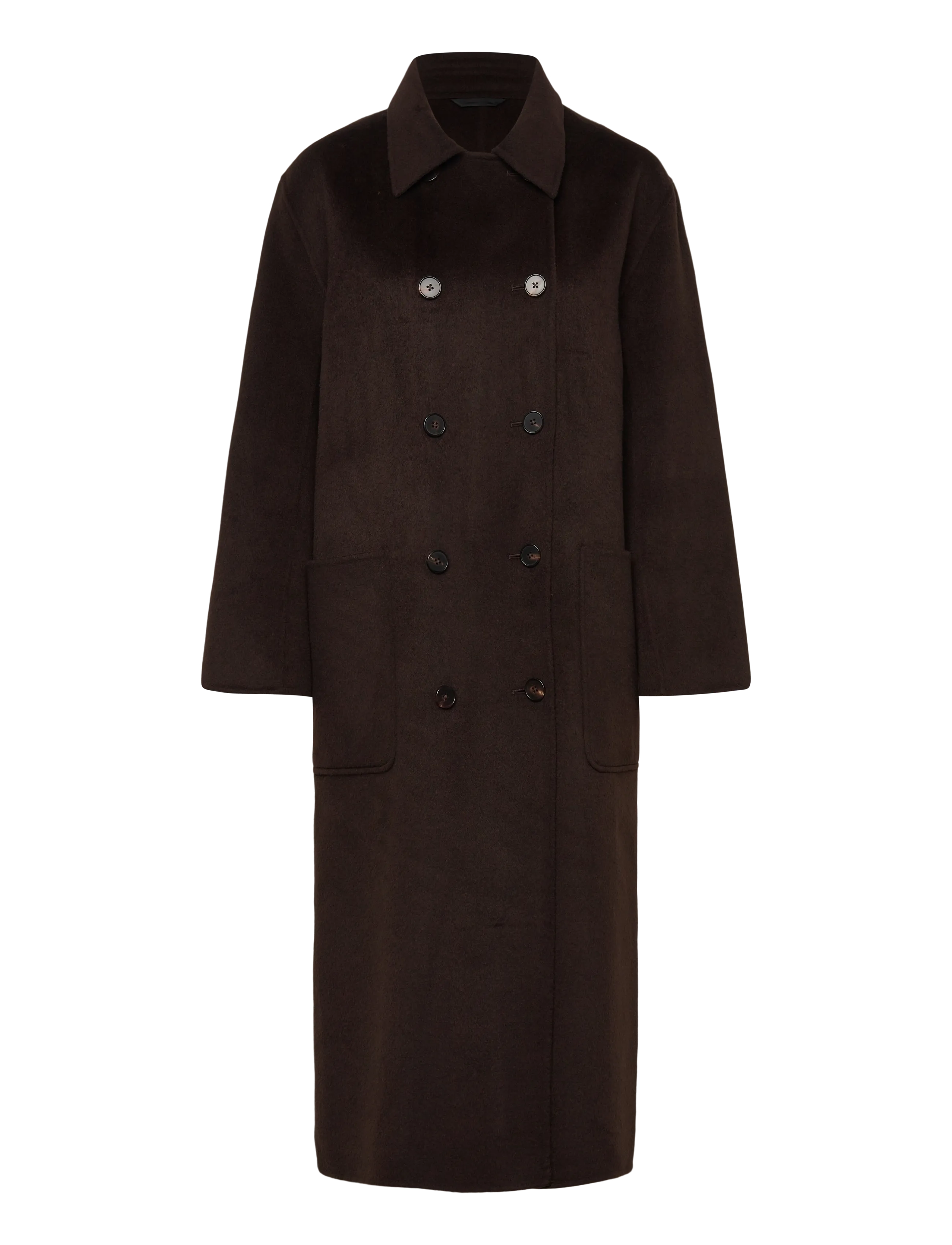 Filippa K Amelia Doublé Coat - Filippa K - DARK CHOCOLATE / brown