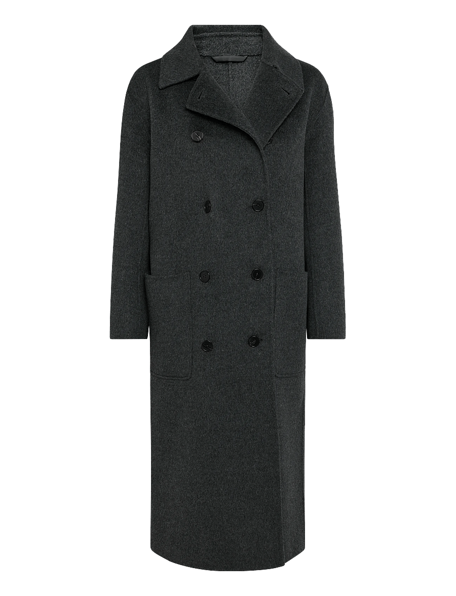 Filippa K - Amelia Doublé Coat - winterjacken - dark grey melange - 0