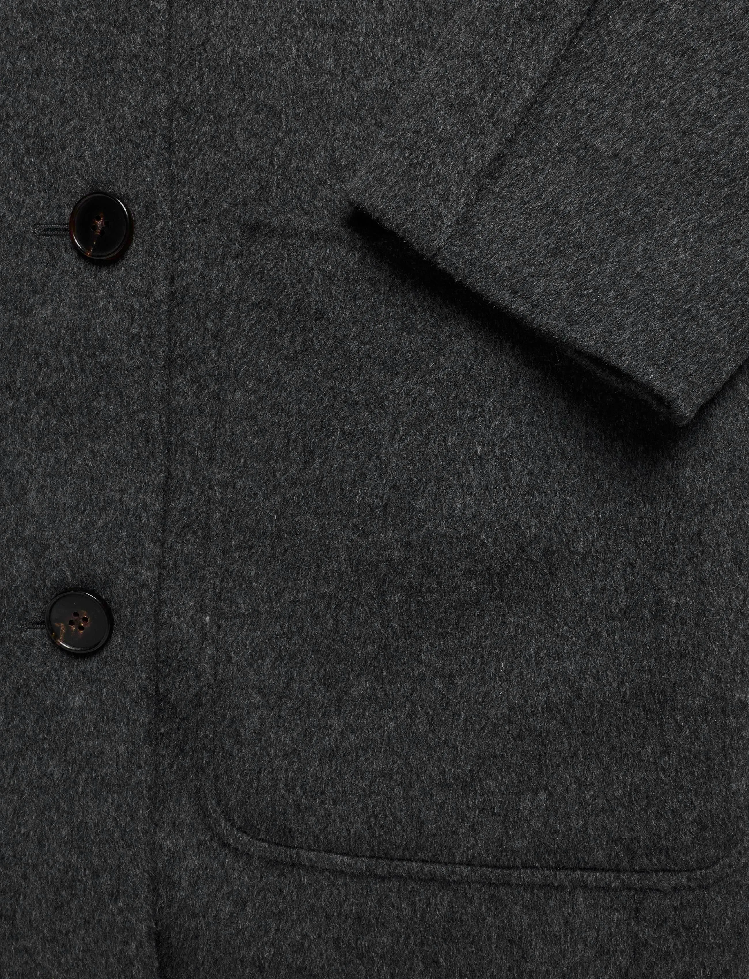 Filippa K - Amelia Doublé Coat - winterjacken - dark grey melange - 3