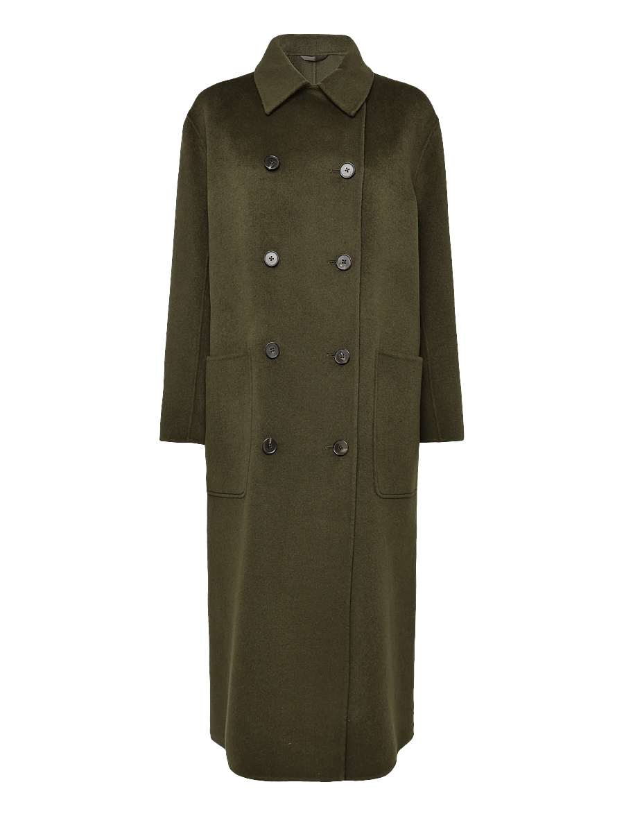 Filippa K - Amelia Doublé Coat - vinterjakker - dark moss green - 0