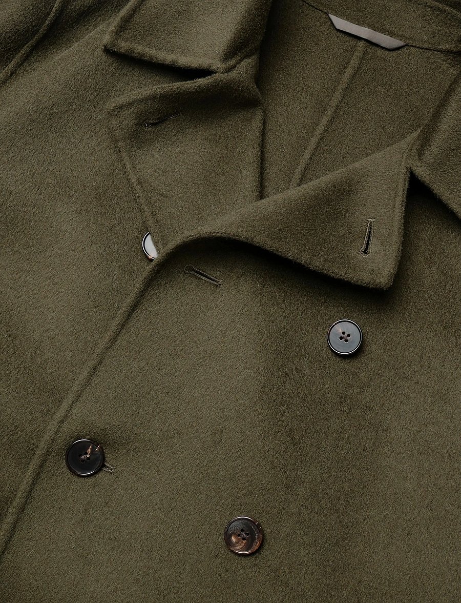 Filippa K - Amelia Doublé Coat - vinterjakker - dark moss green - 2