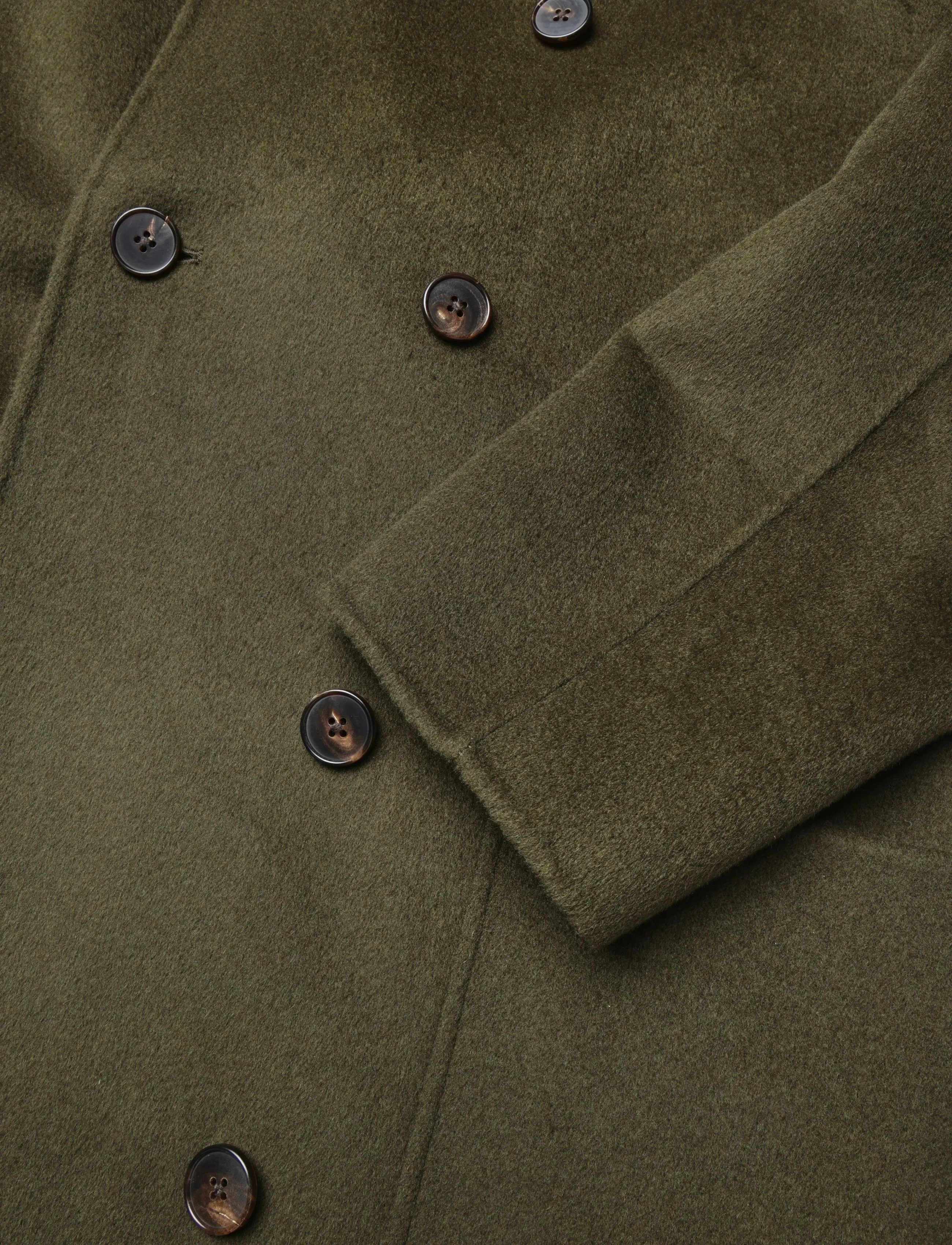 Filippa K - Amelia Doublé Coat - vinterjakker - dark moss green - 3