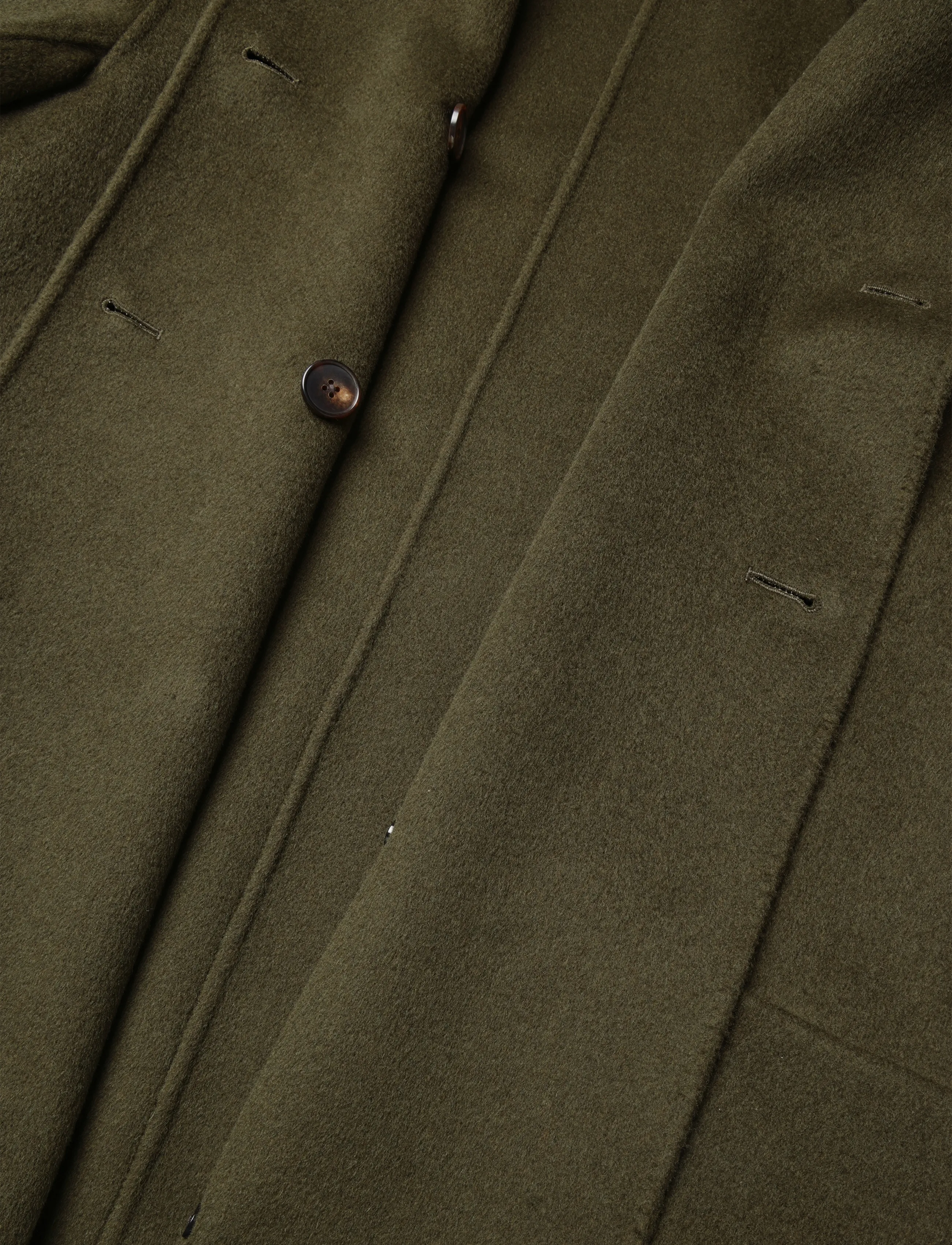 Filippa K - Amelia Doublé Coat - vinterjakker - dark moss green - 4