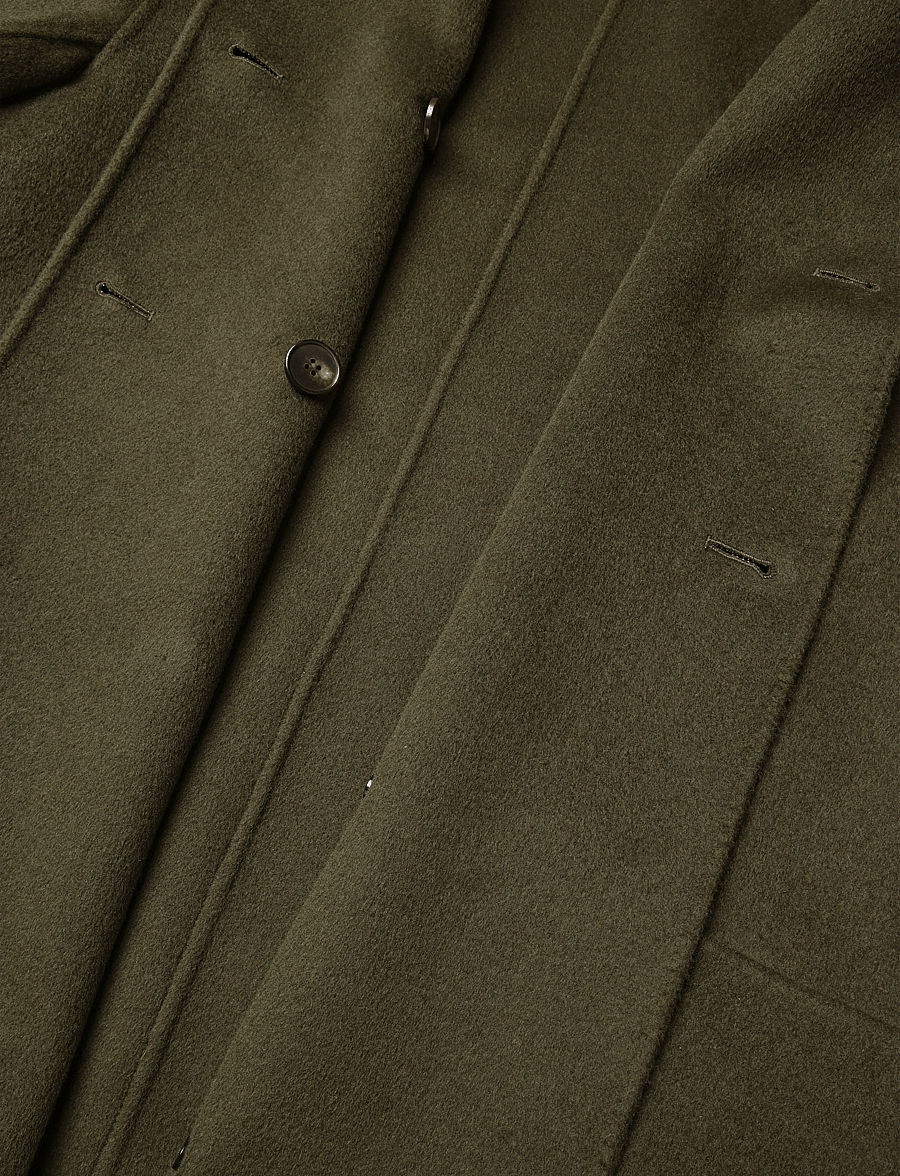 Filippa K - Amelia Doublé Coat - vinterjakker - dark moss green - 4