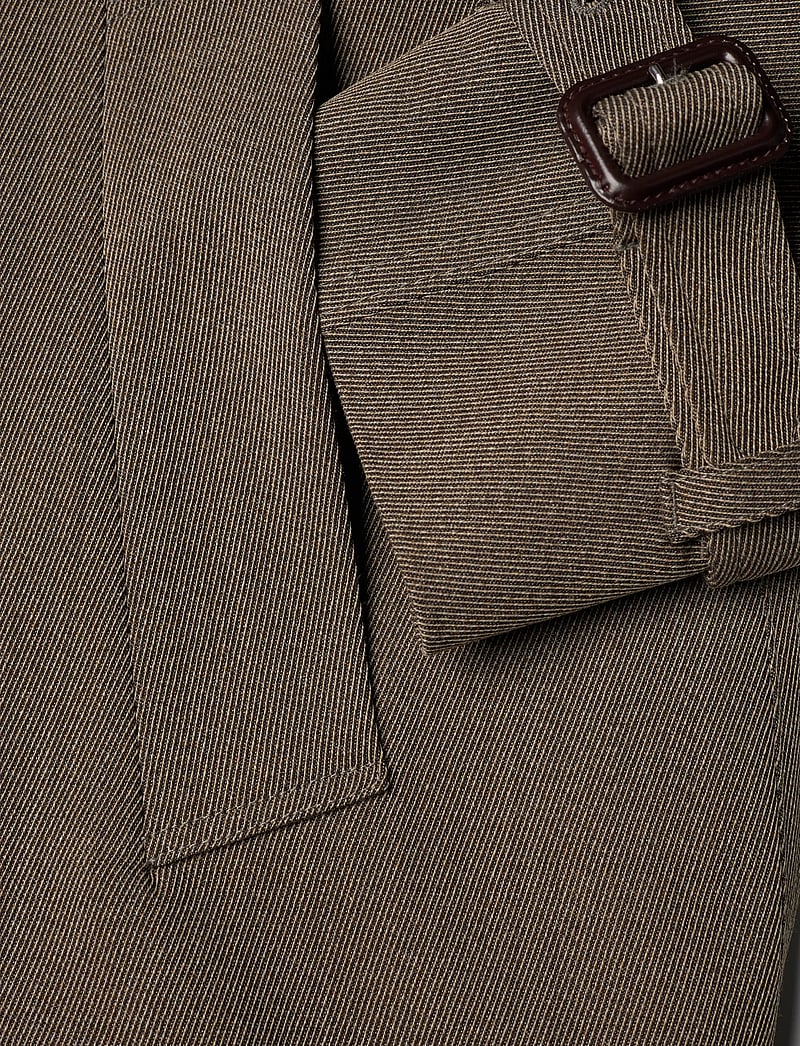 Filippa K - julia oversized trench coat - trenchcoats - driftwood - 3