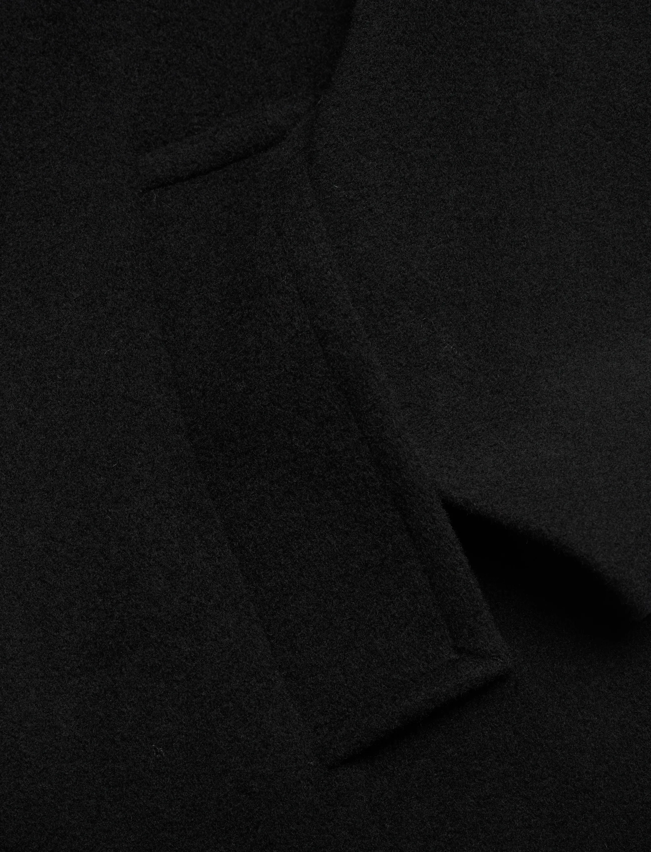 Filippa K - Cocoon Coat - wollmäntel - black - 3