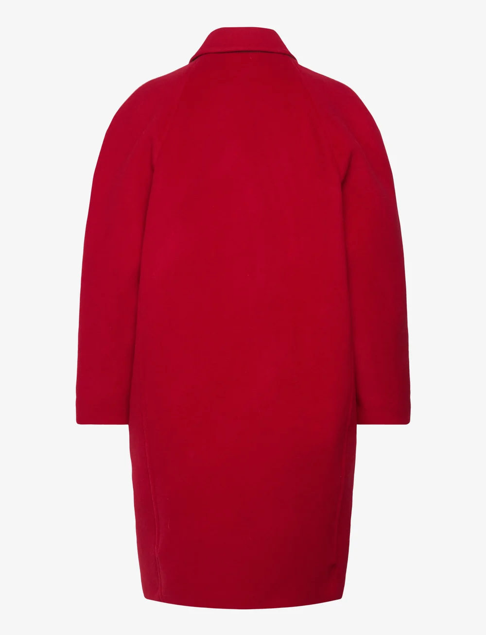 Filippa K - Cocoon Coat - ullkappor - dark red - 1