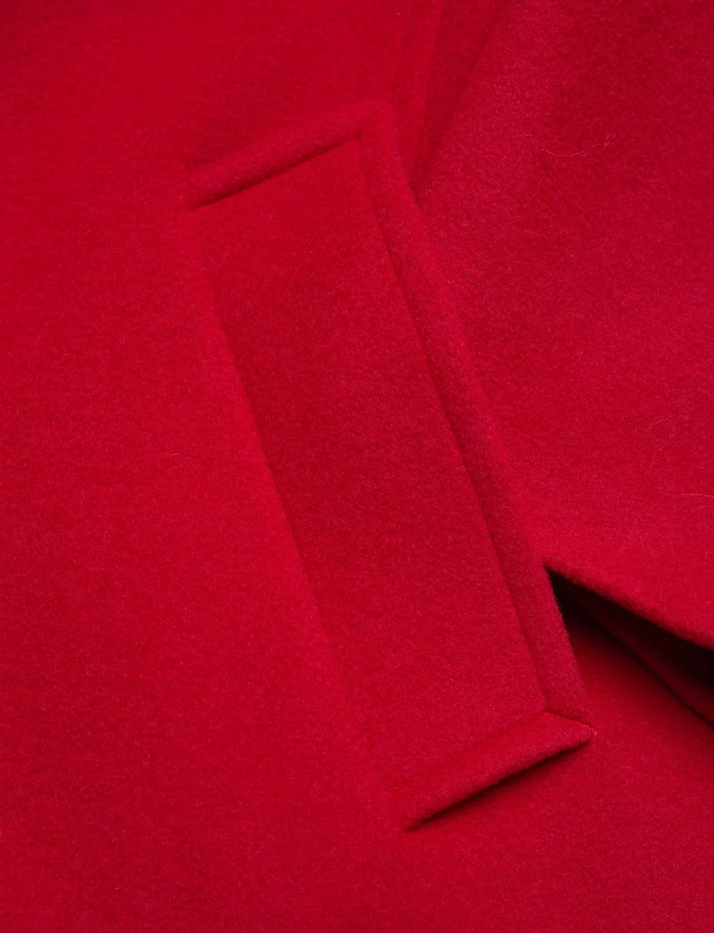 Filippa K - Cocoon Coat - ullkappor - dark red - 3