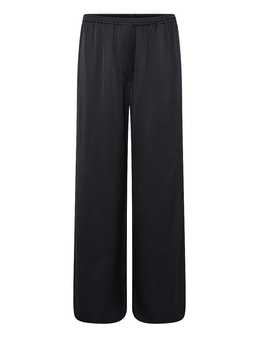 Filippa K - Nova Trousers - vida byxor - black - 0