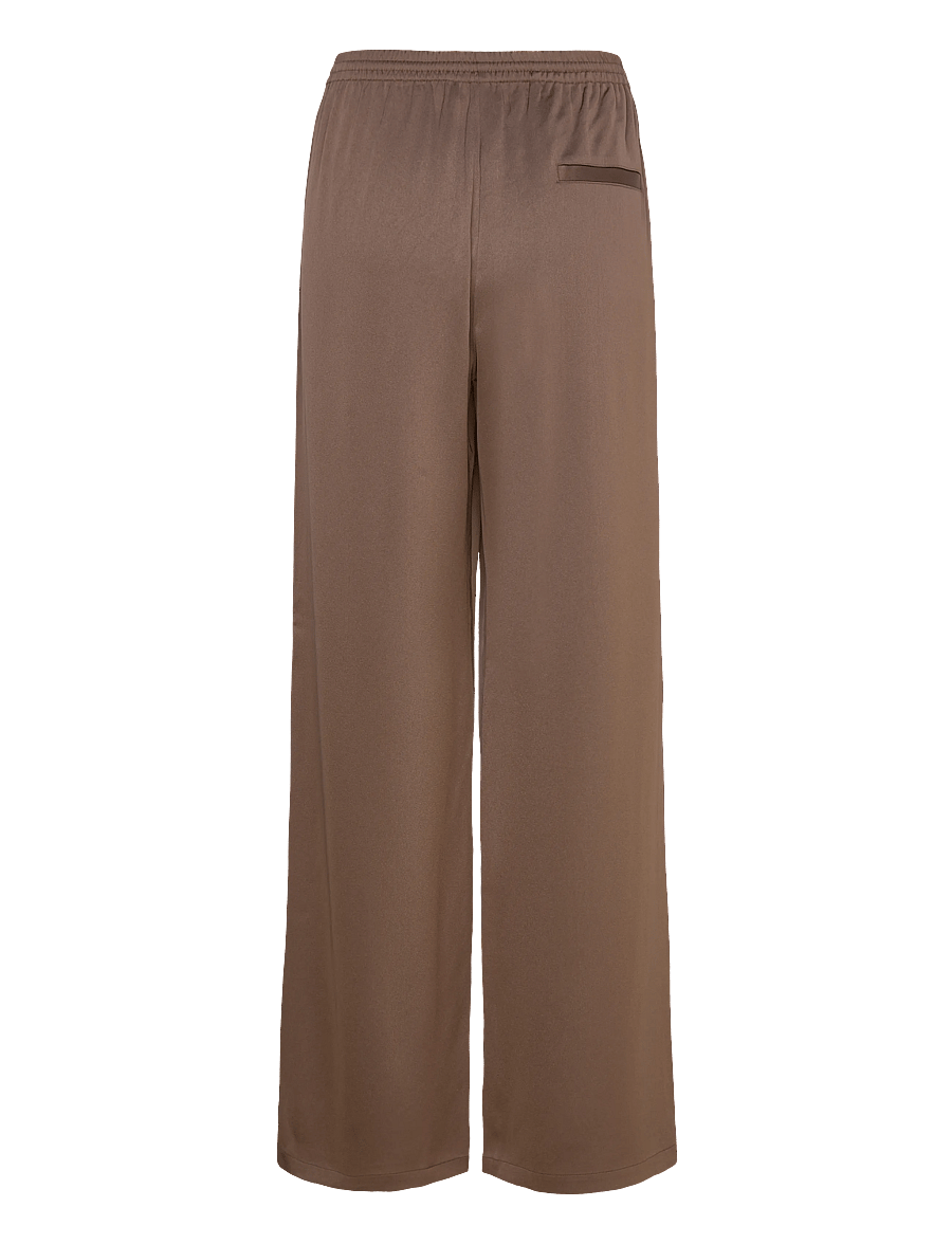 Filippa K - Nova Trousers - hosen mit weitem bein - oak brown - 1