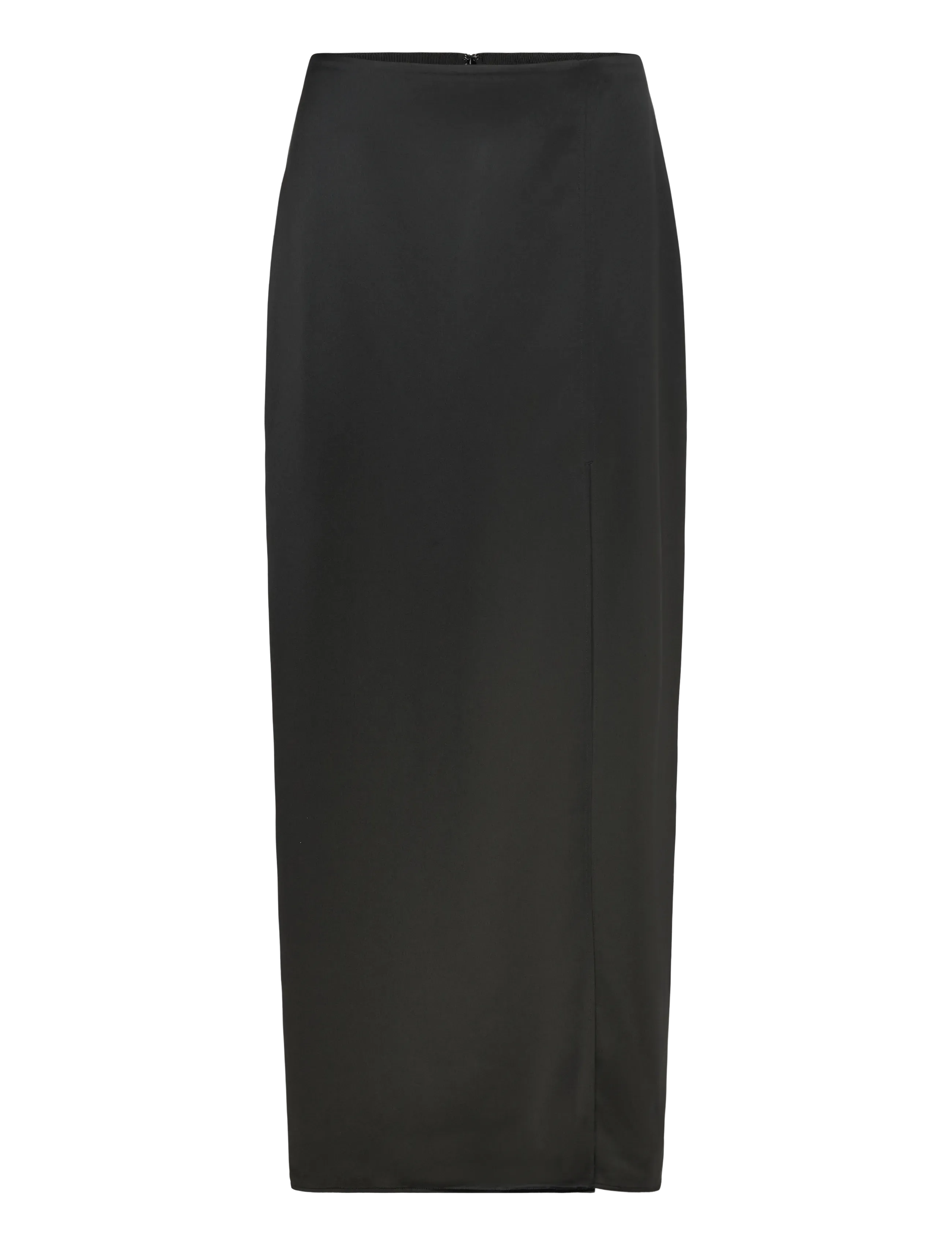 Filippa K - Satin Slip Skirt - maxi nederdele - black - 0