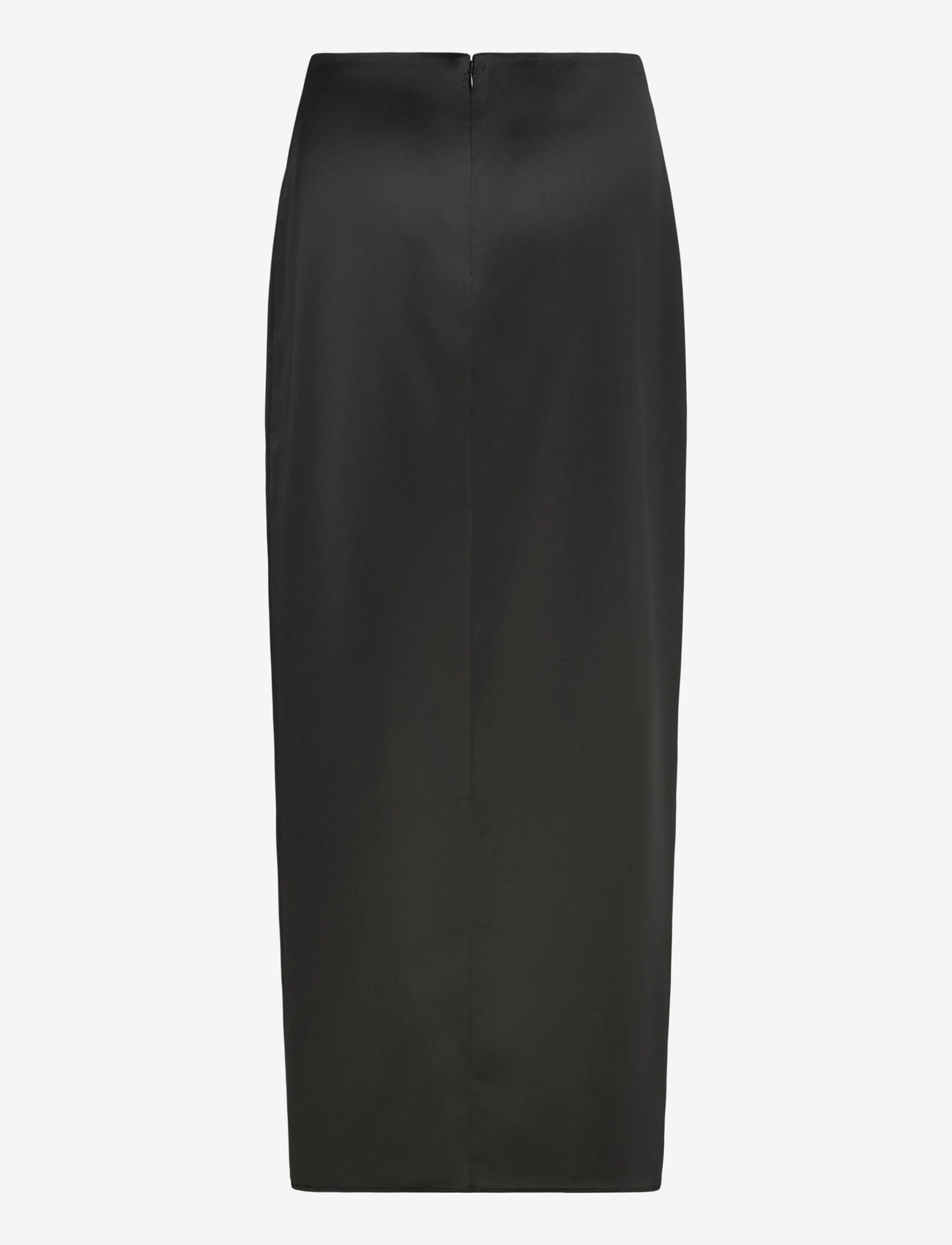 Filippa K - Satin Slip Skirt - maxi nederdele - black - 1